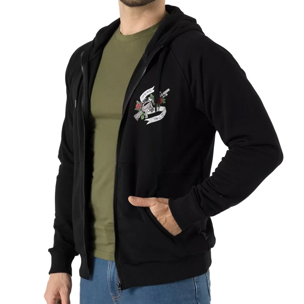 Кофта Helikon Full-Zip Come And Take It Hoodie - Black