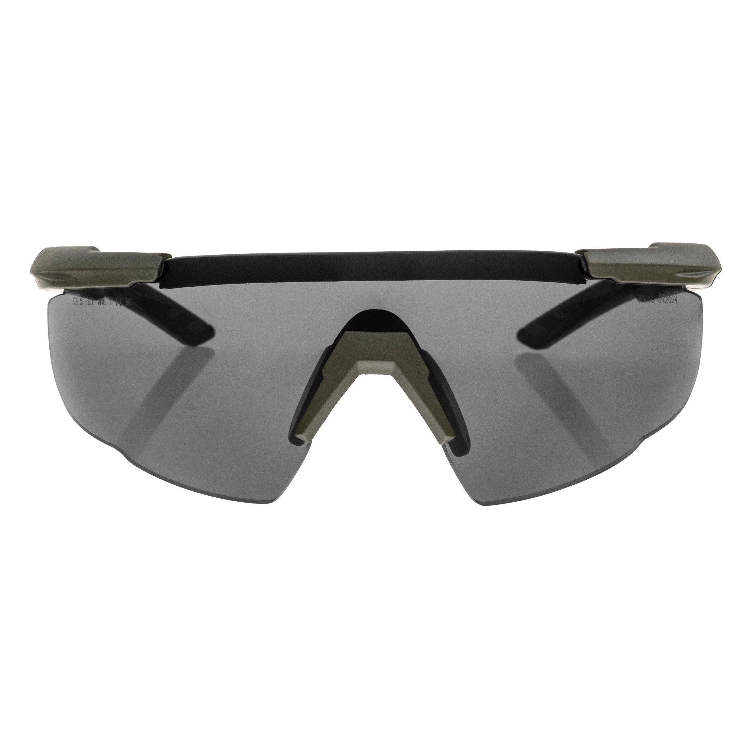 Тактичні окуляри Wiley X Saber Advanced Set 3in1 - Grey/Clear/Light Rust/OD Green + Anti-Fog Cleaner Kit - набір