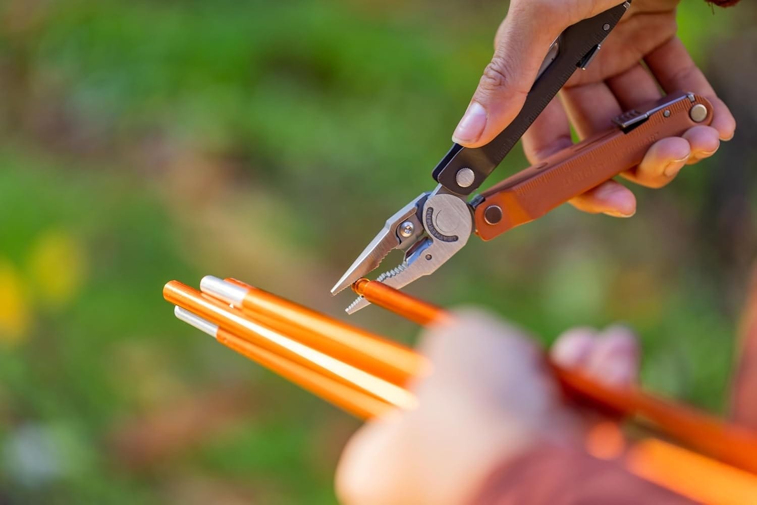 Мультитул Leatherman Rebar Burnt Sienna з кобурою