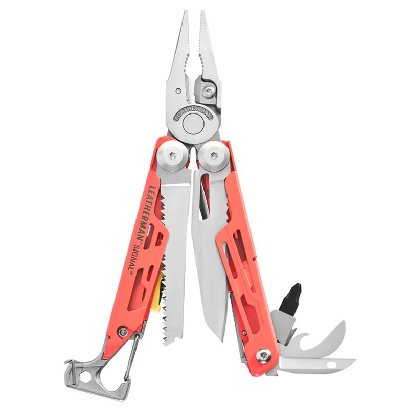Мультитул Leatherman Signal Guava з кобурою