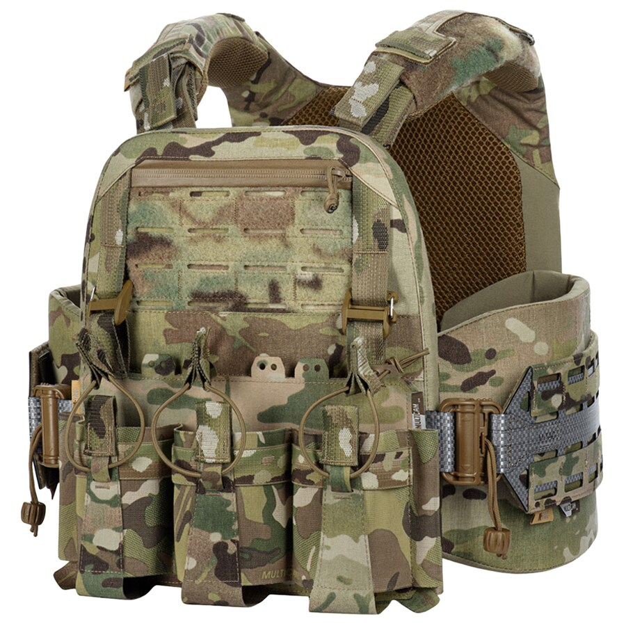 Плитоноска типу Plate Carrier M-Tac Cuirass Tiger Elite Tegris - MultiCam