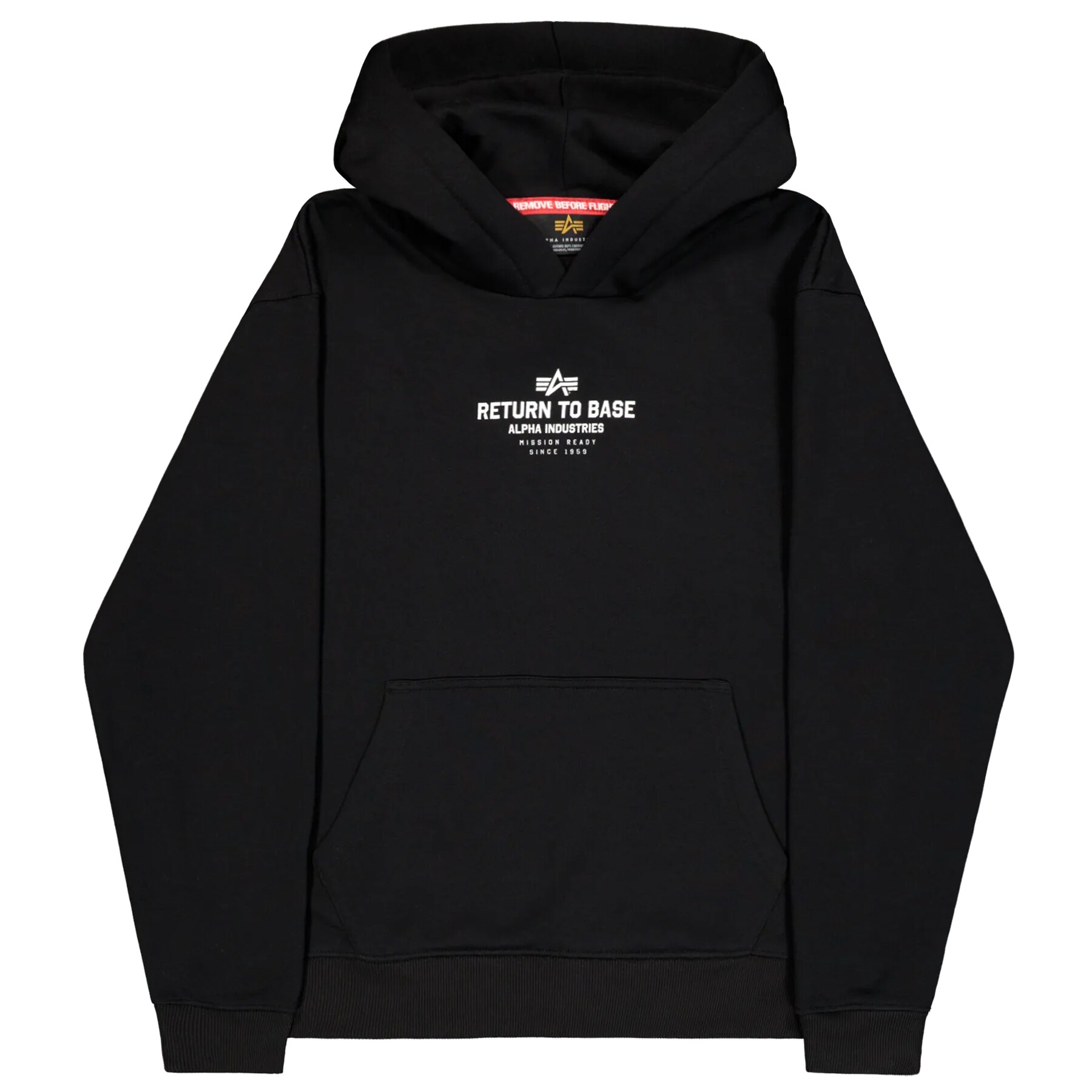 Кофта Alpha Industries Return To Base - Black