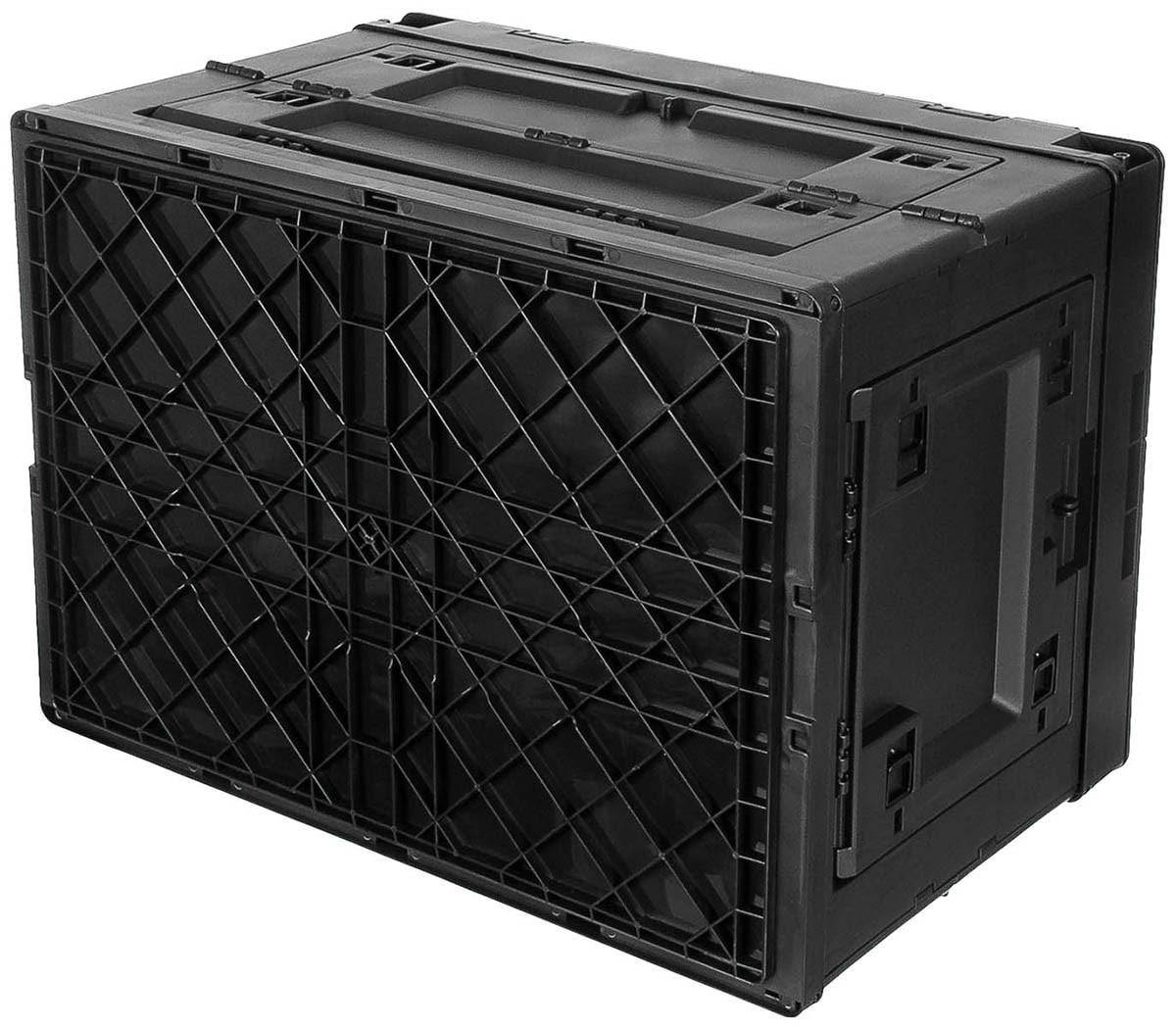 Складаний ящик для транспортування MFH 60 л - Black