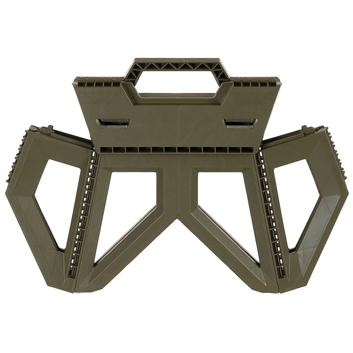 Складаний туристичний стілець MFH Fox Outdoor Camping Stool 24 см - Olive