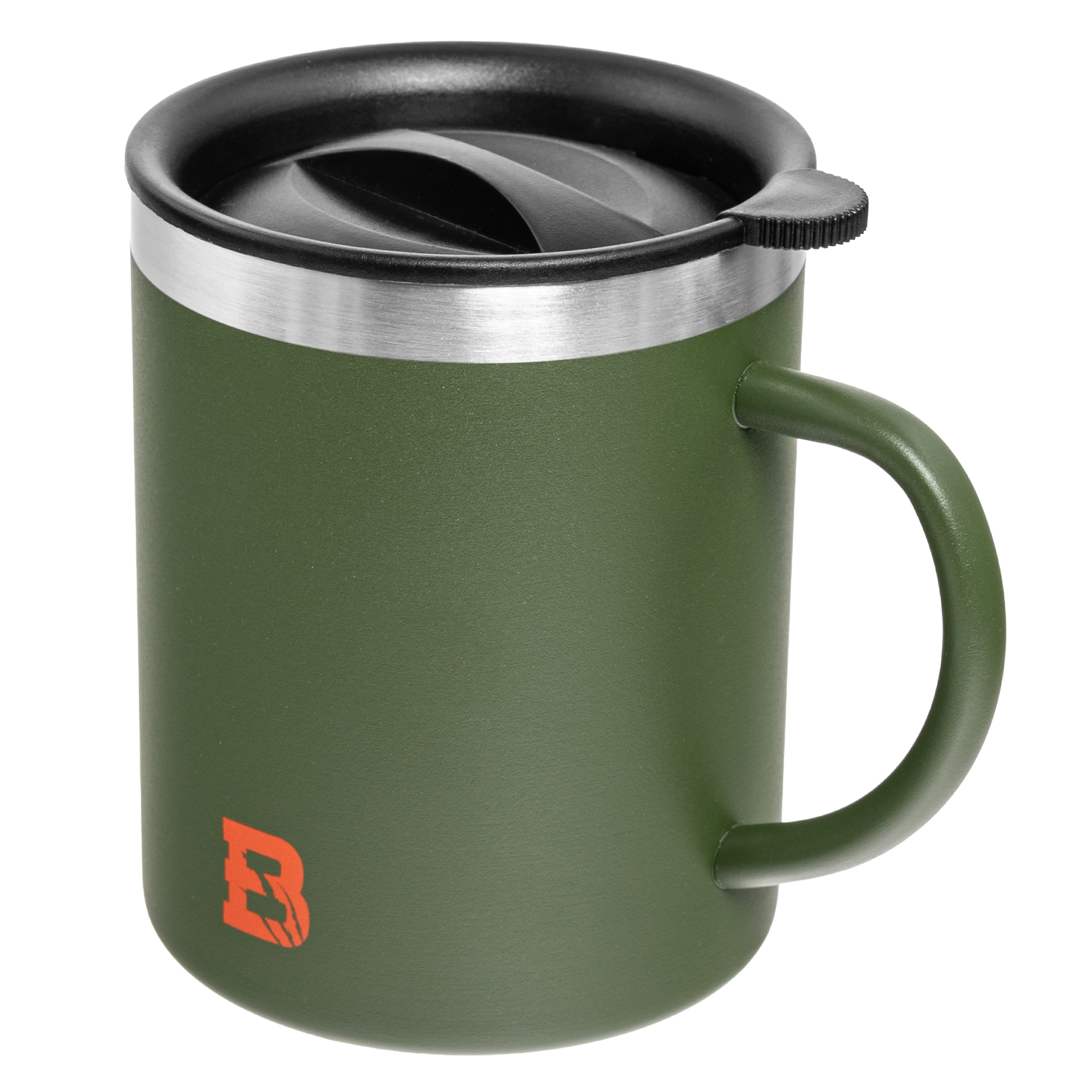 Термочашка Badger Outdoor Steel Boy II 400 ml - Olive