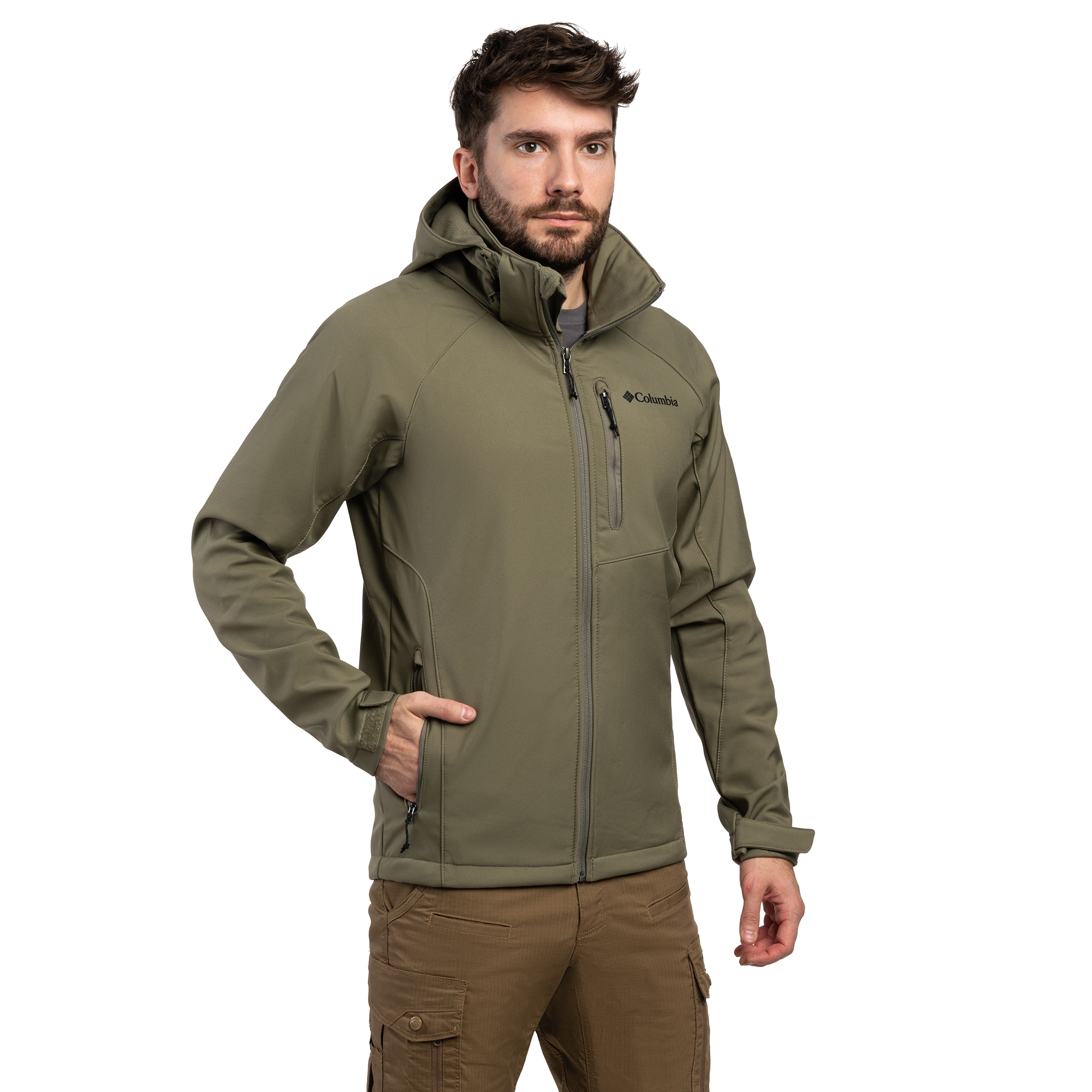 Куртка Columbia Cascade Ridge III Softshell - Stone Green