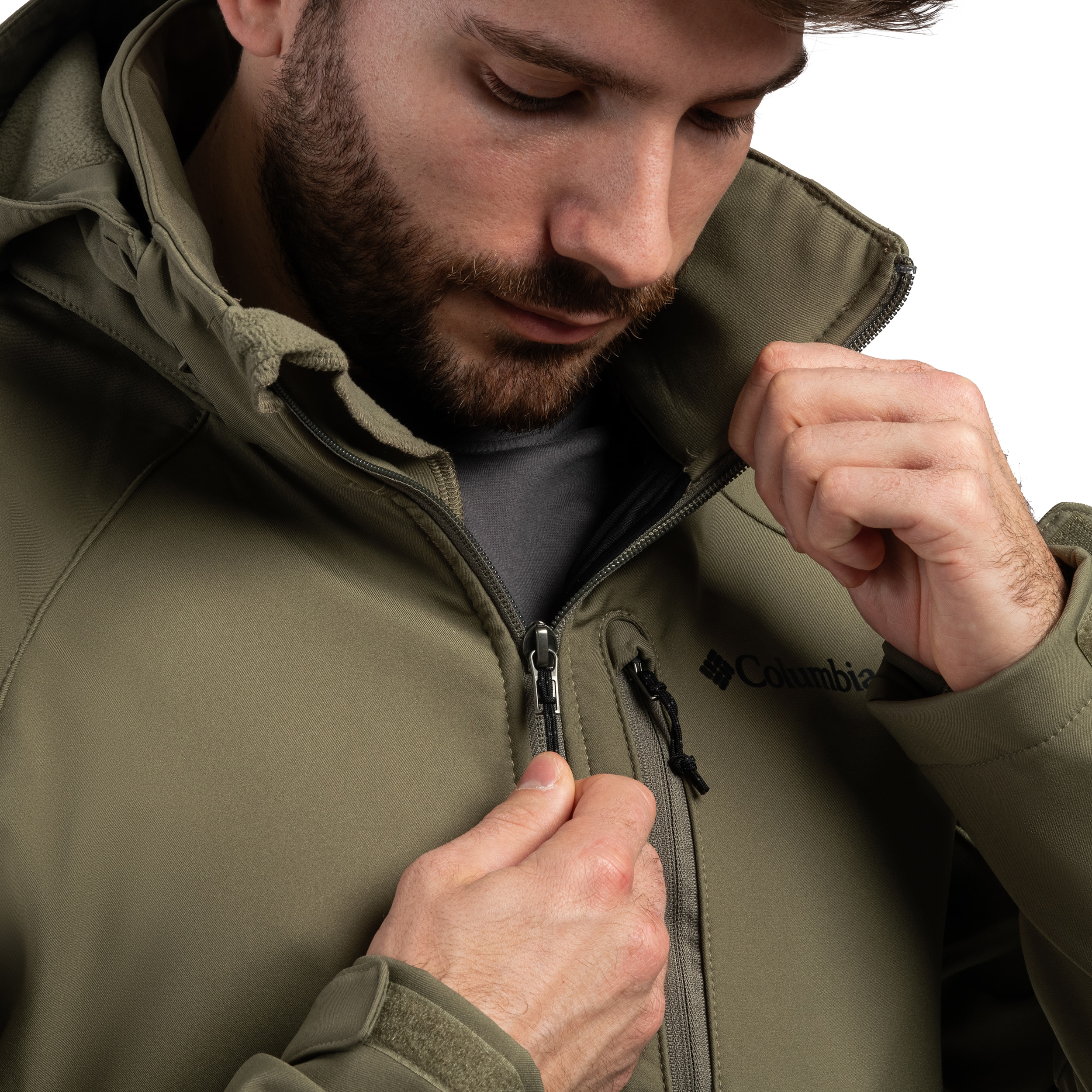 Куртка Columbia Cascade Ridge III Softshell - Stone Green