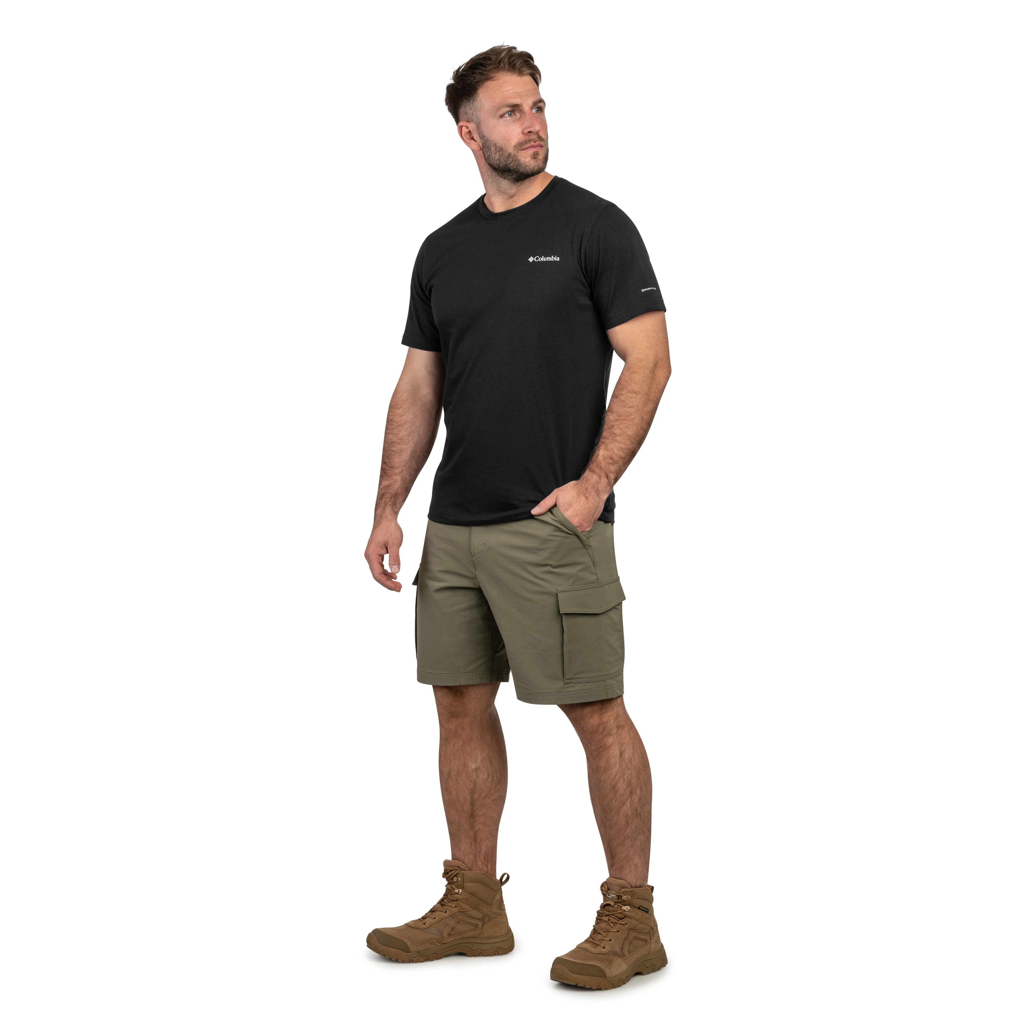 Шорти Columbia ROC Tech Cargo - Stone Green