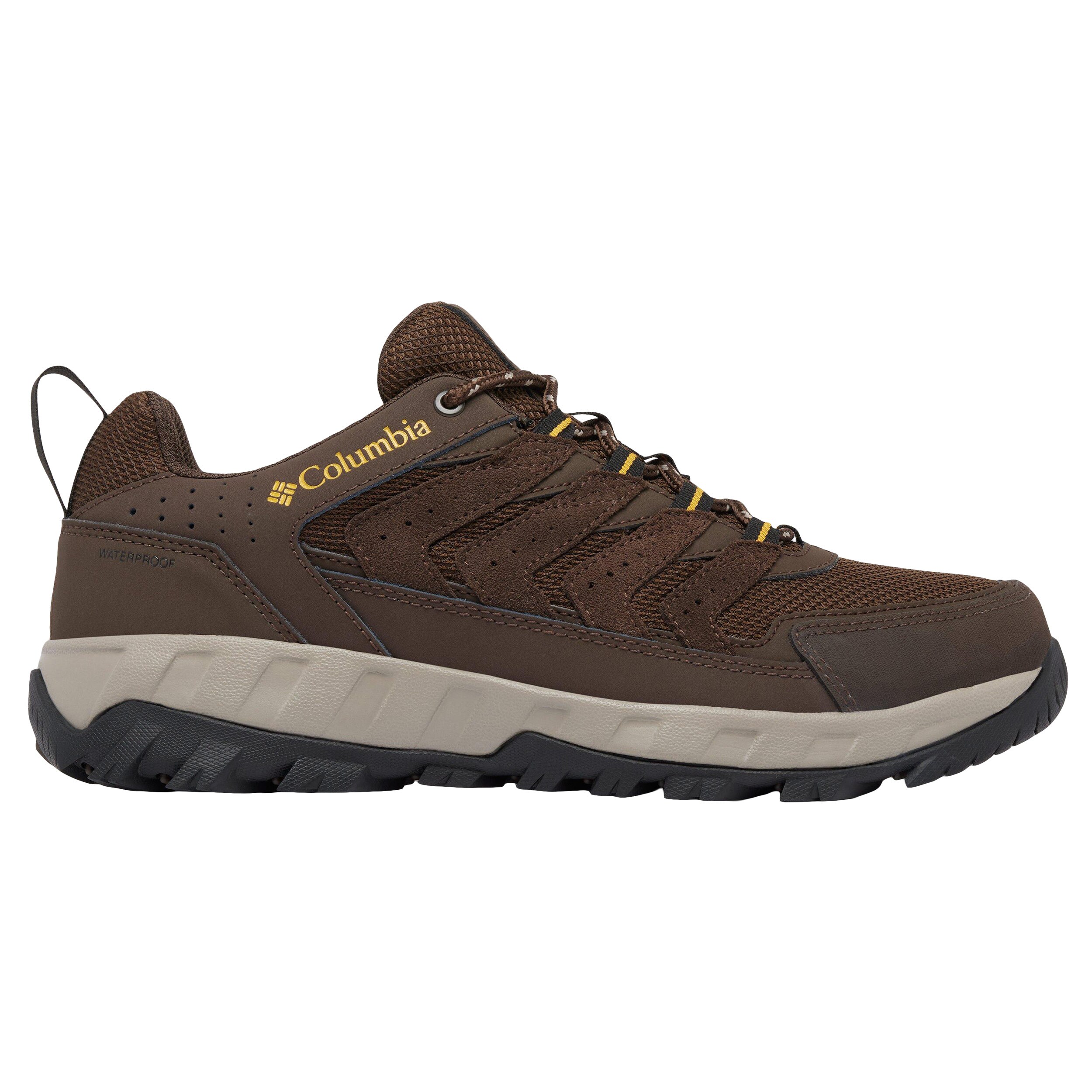 Кросівки Columbia Strata Trail Waterproof - Cordovan/Golden Yellow