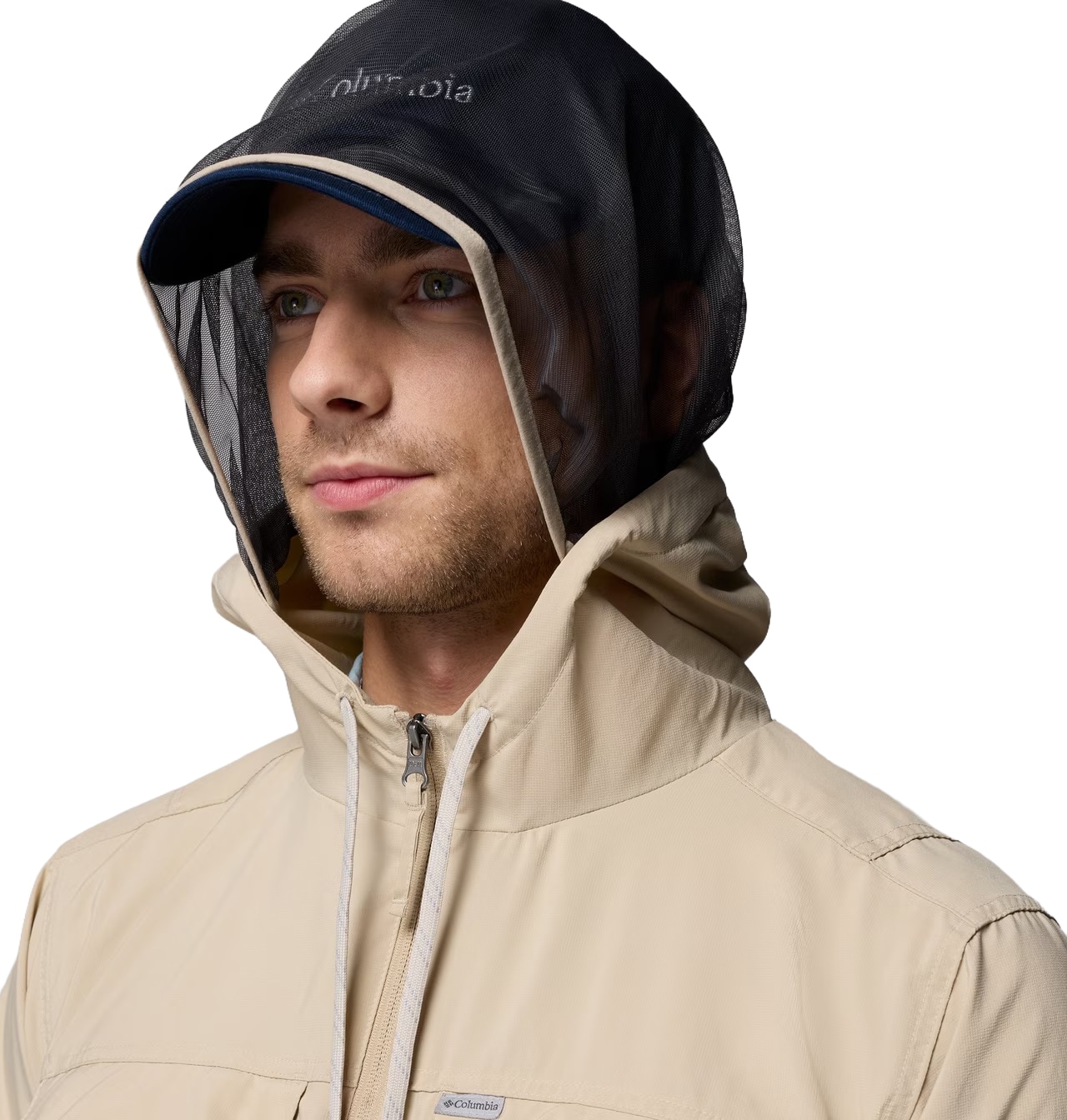 Куртка Columbia Skien Valley Hooded Insect Shield - Ancient Fossil/Shark