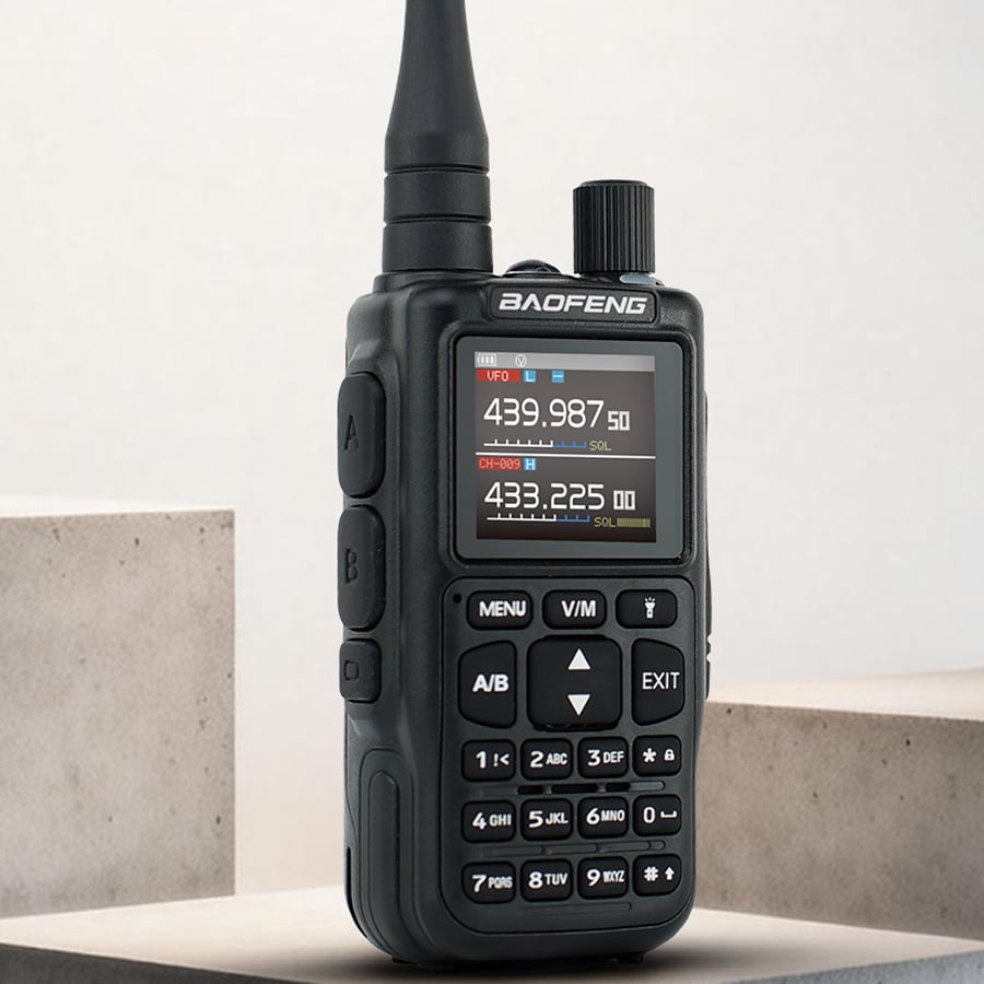 Радіостанція Baofeng EU-5R Mini 2200 мАг - Black