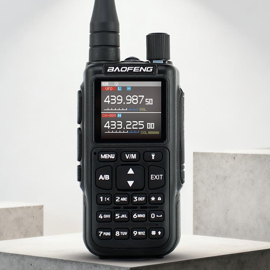 Радіостанція Baofeng EU-5R Mini 2200 мАг - Black