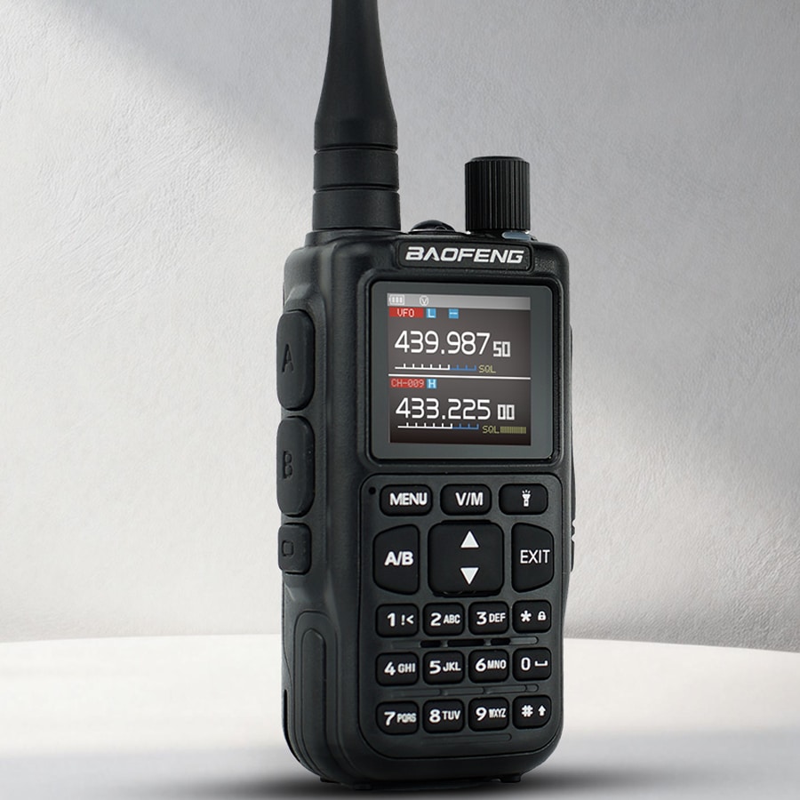 Радіостанція Baofeng EU-5R Mini 2200 мАг - Black