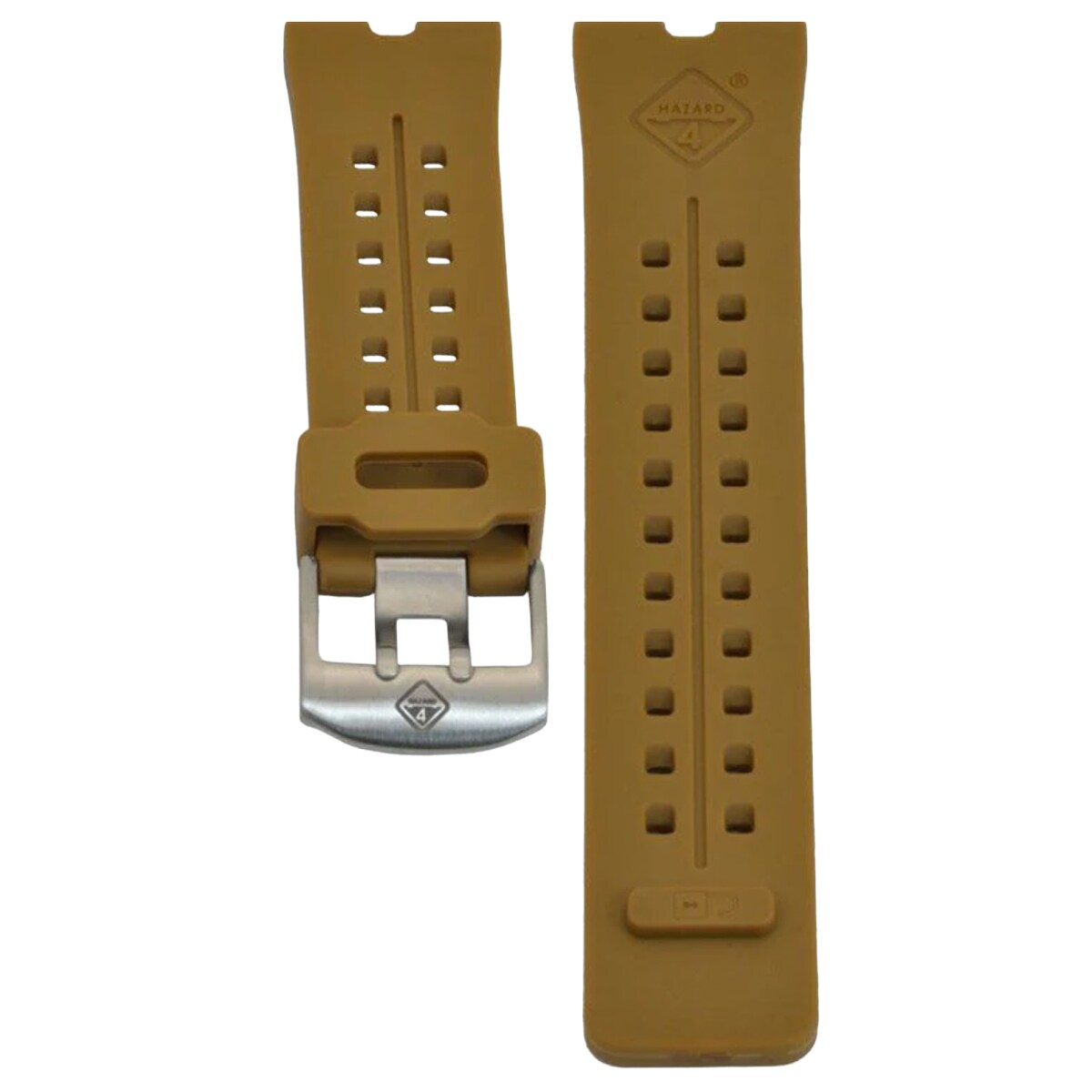 Ремінець для годинника Hazard 4 Nautical TPR - Coyote/Stainless Steel Buckle