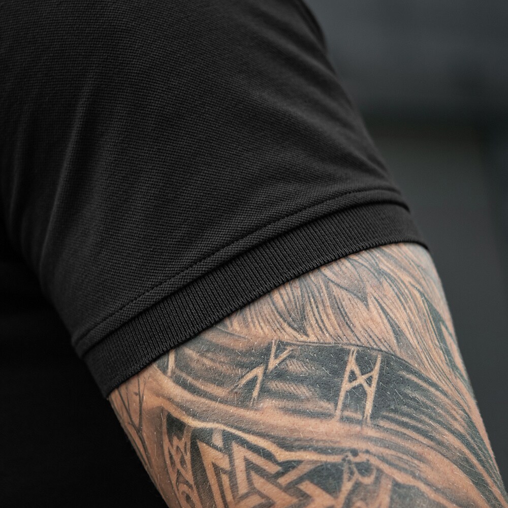 Футбока поло M-Tac Polo Basic 65/35 - Black