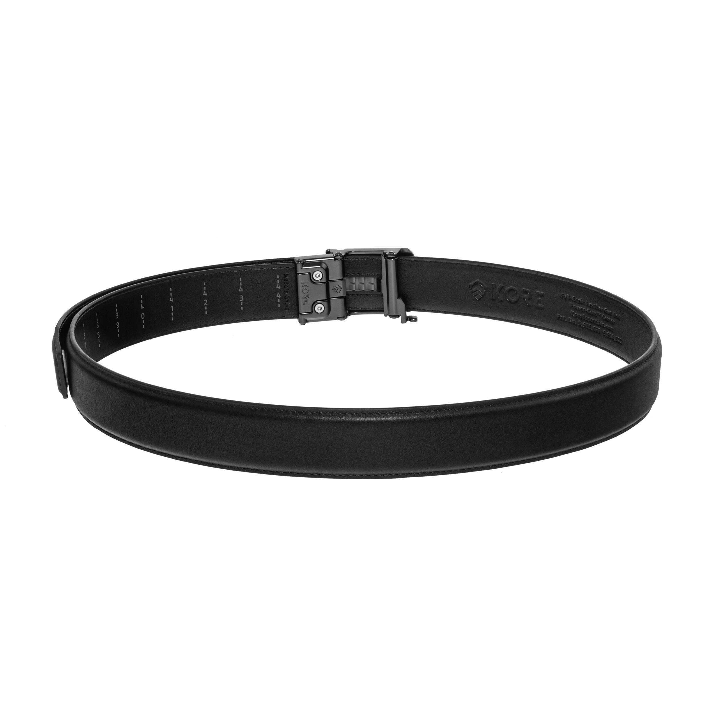 Ремінь Kore Essentials Leather Gun Belt X3 - Black