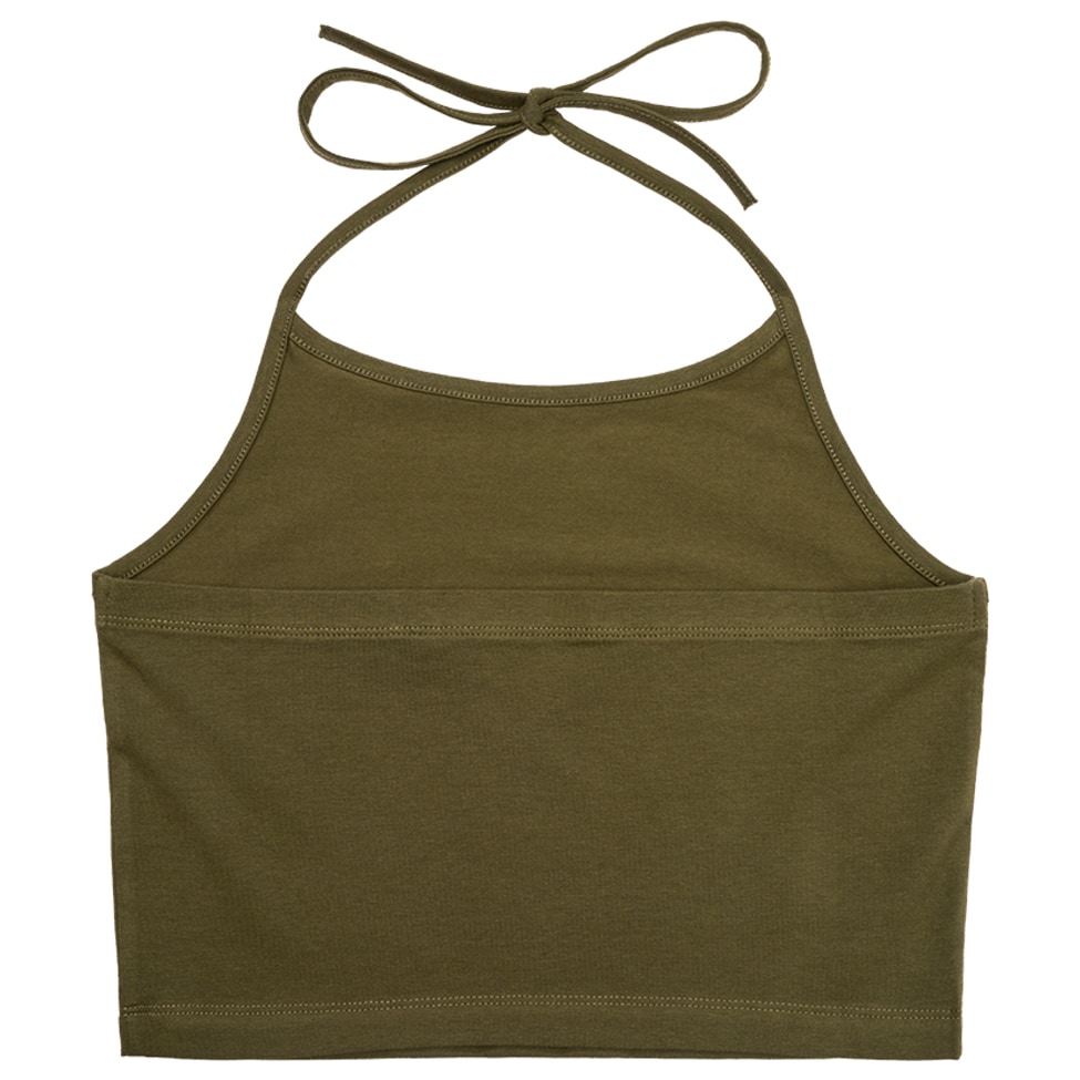 Жіноча майка Brandit Neckholder Top - Olive