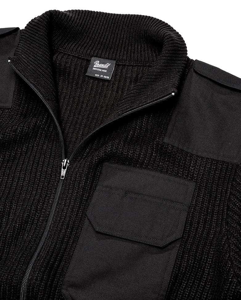 Светр Brandit BW Cardigan - Black