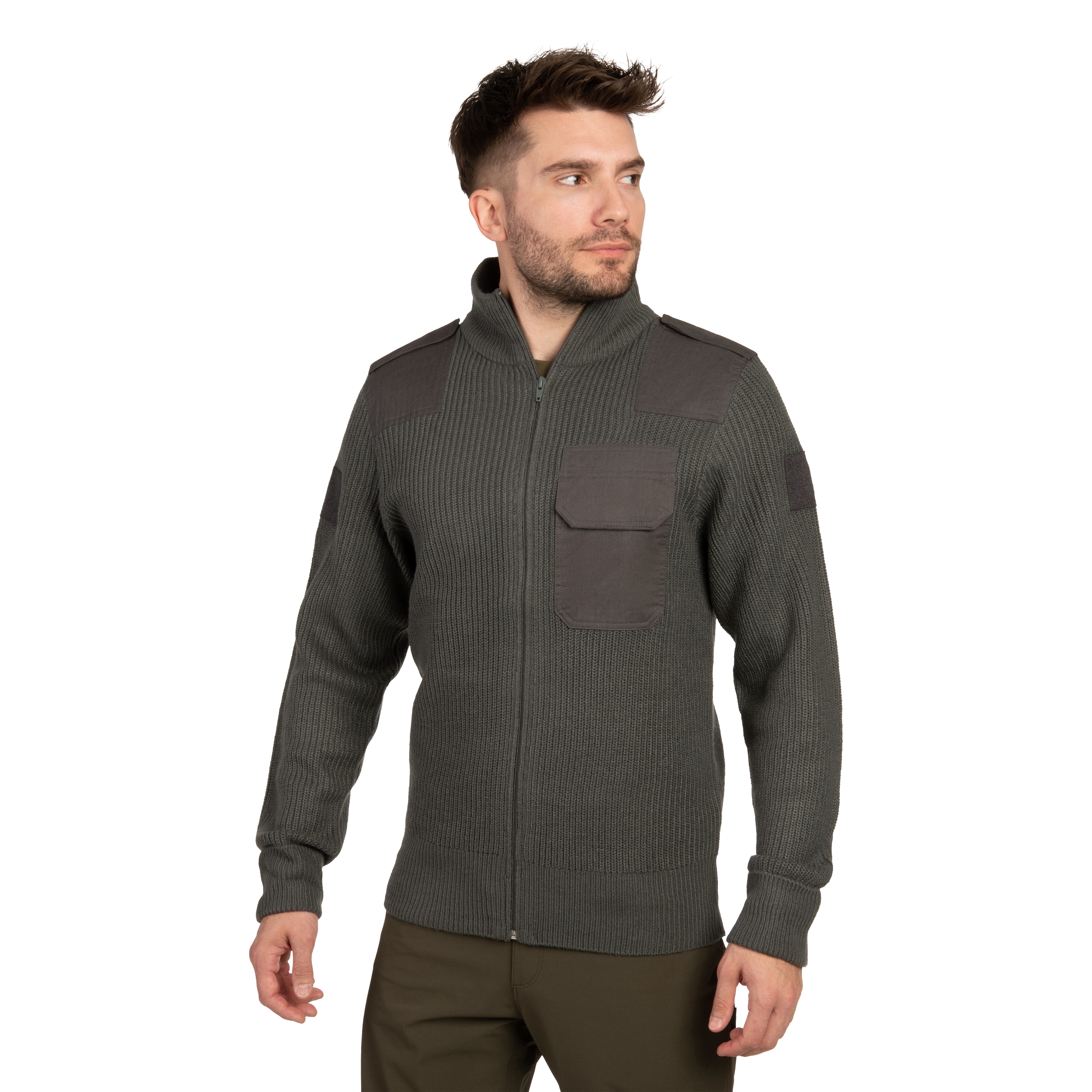 Светр Brandit BW Cardigan - Anthracite