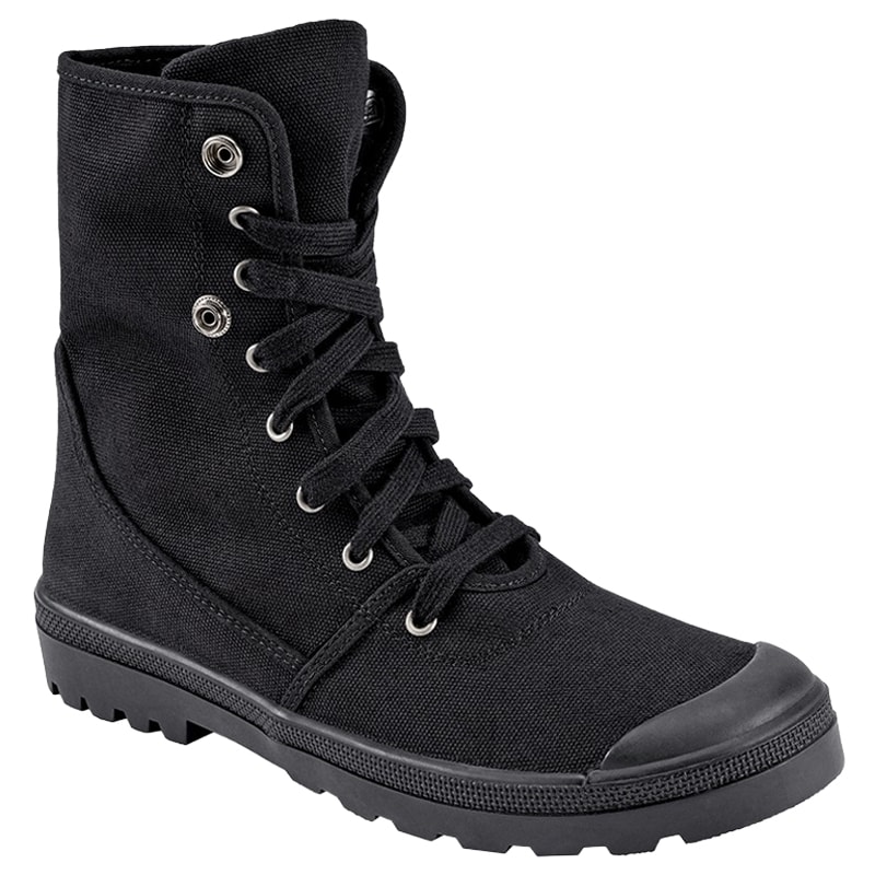 Черевики Brandit Military Canvas Sneaker High - Black