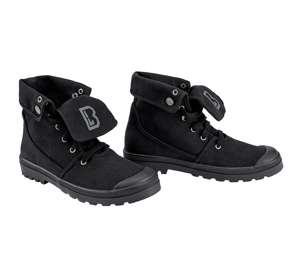 Черевики Brandit Military Canvas Sneaker High - Black