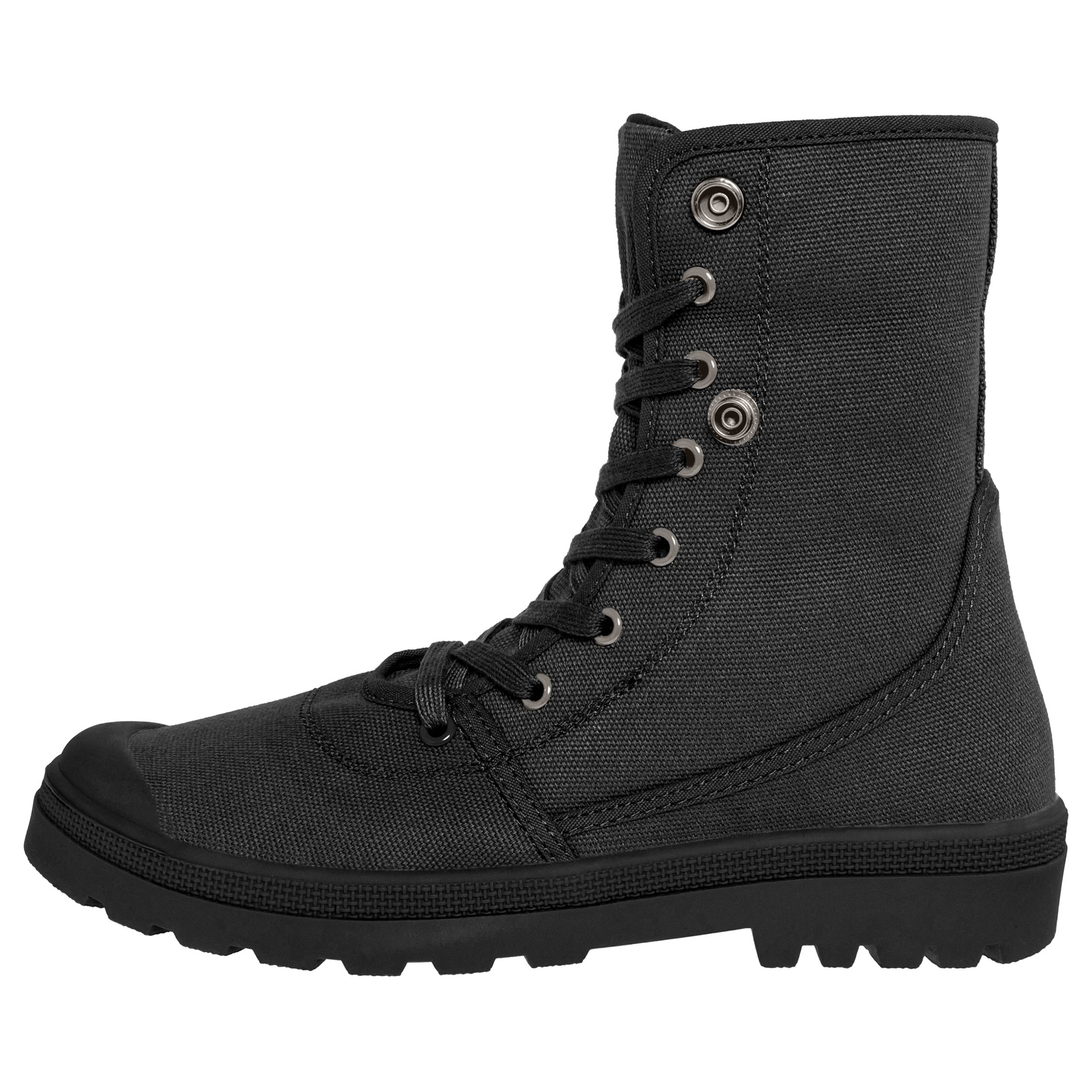 Черевики Brandit Military Canvas Sneaker High - Black