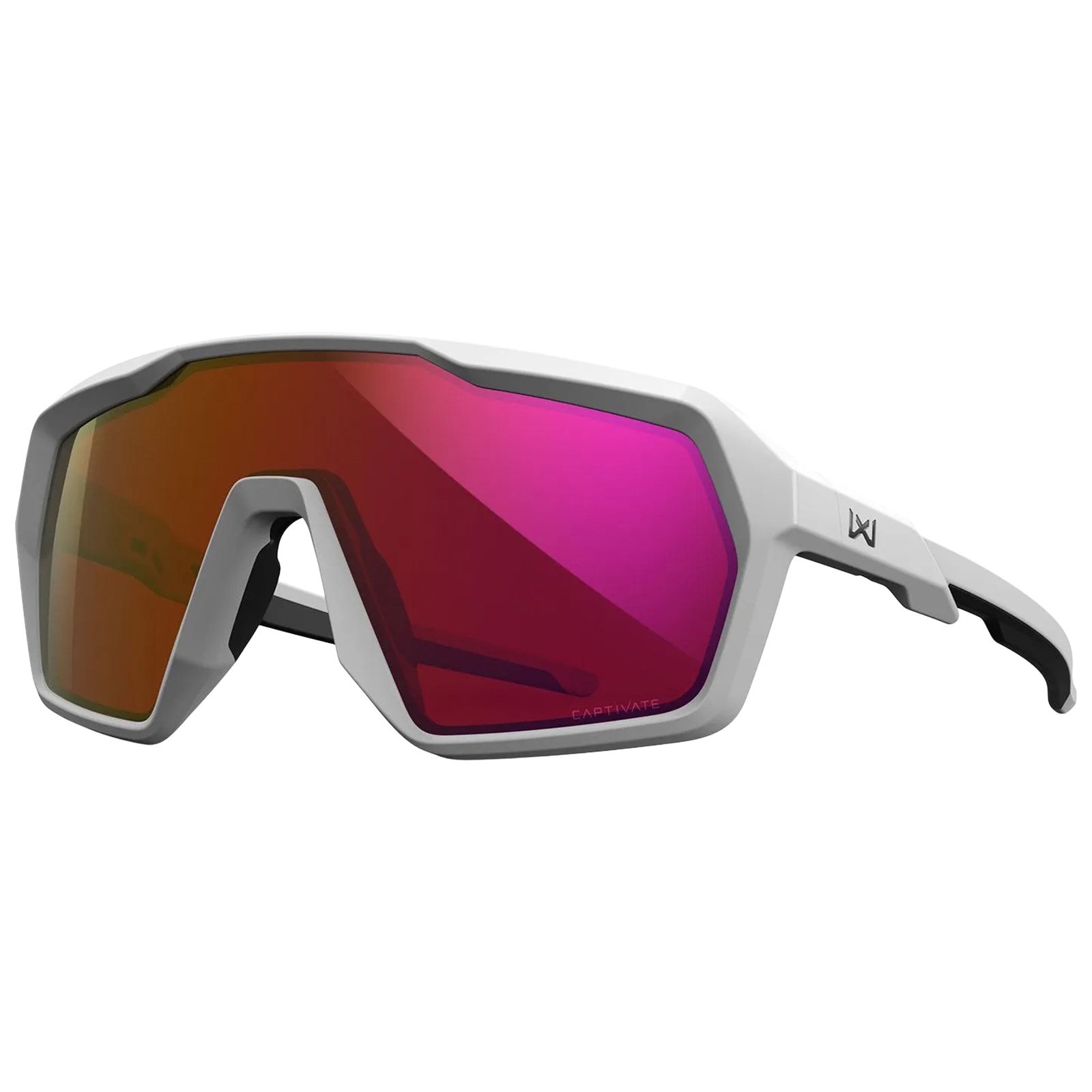 Тактичні окуляри Wiley X Citadel - Captivate Red/Polished White