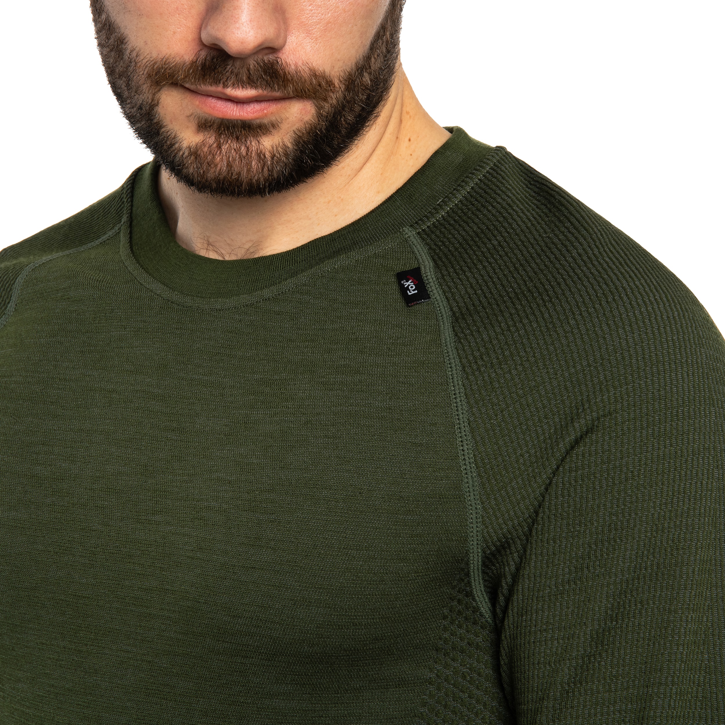 Термоактивна футболка MFH Merino 50 - Olive