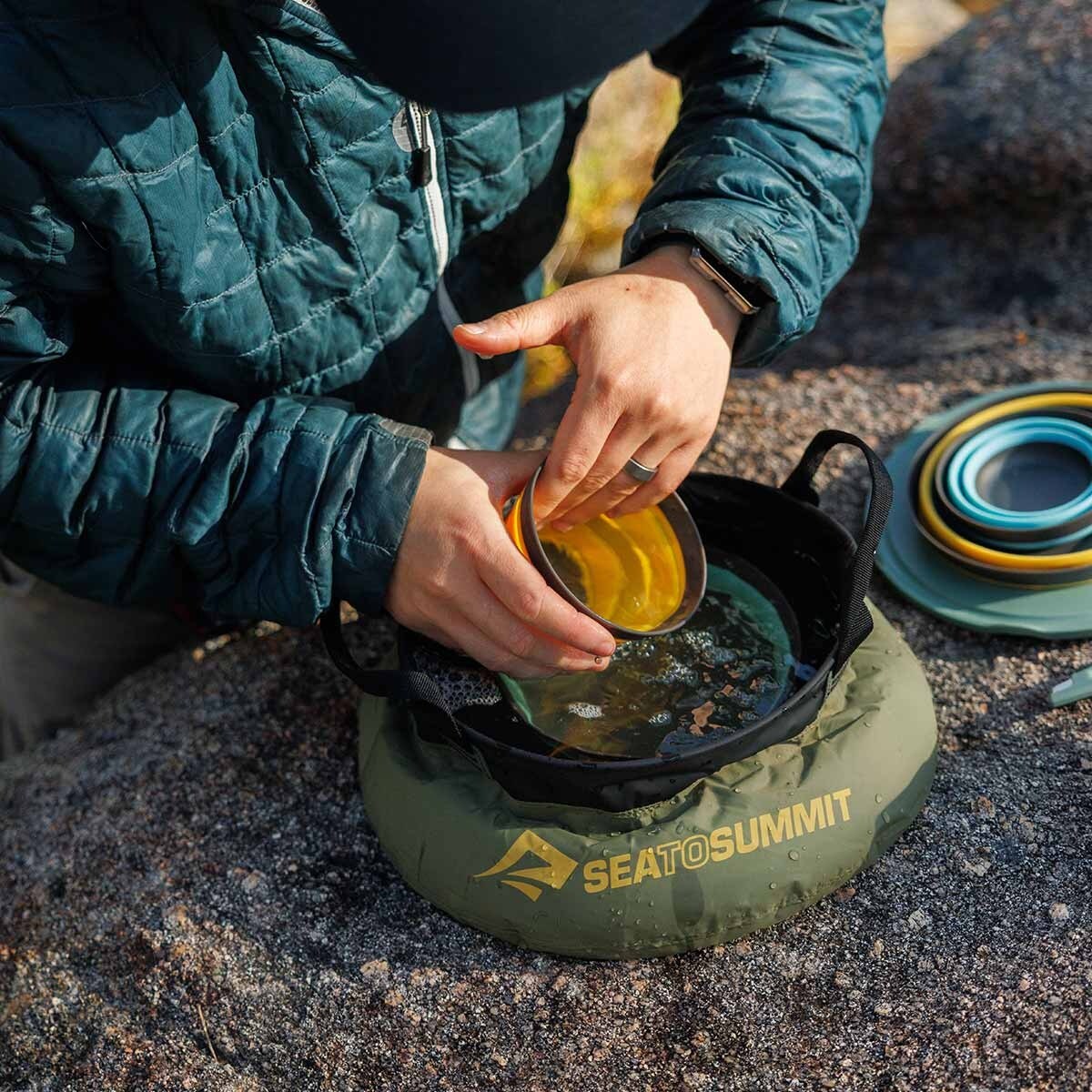 Складана туристична миска Sea To Summit Kitchen Sink 10 л