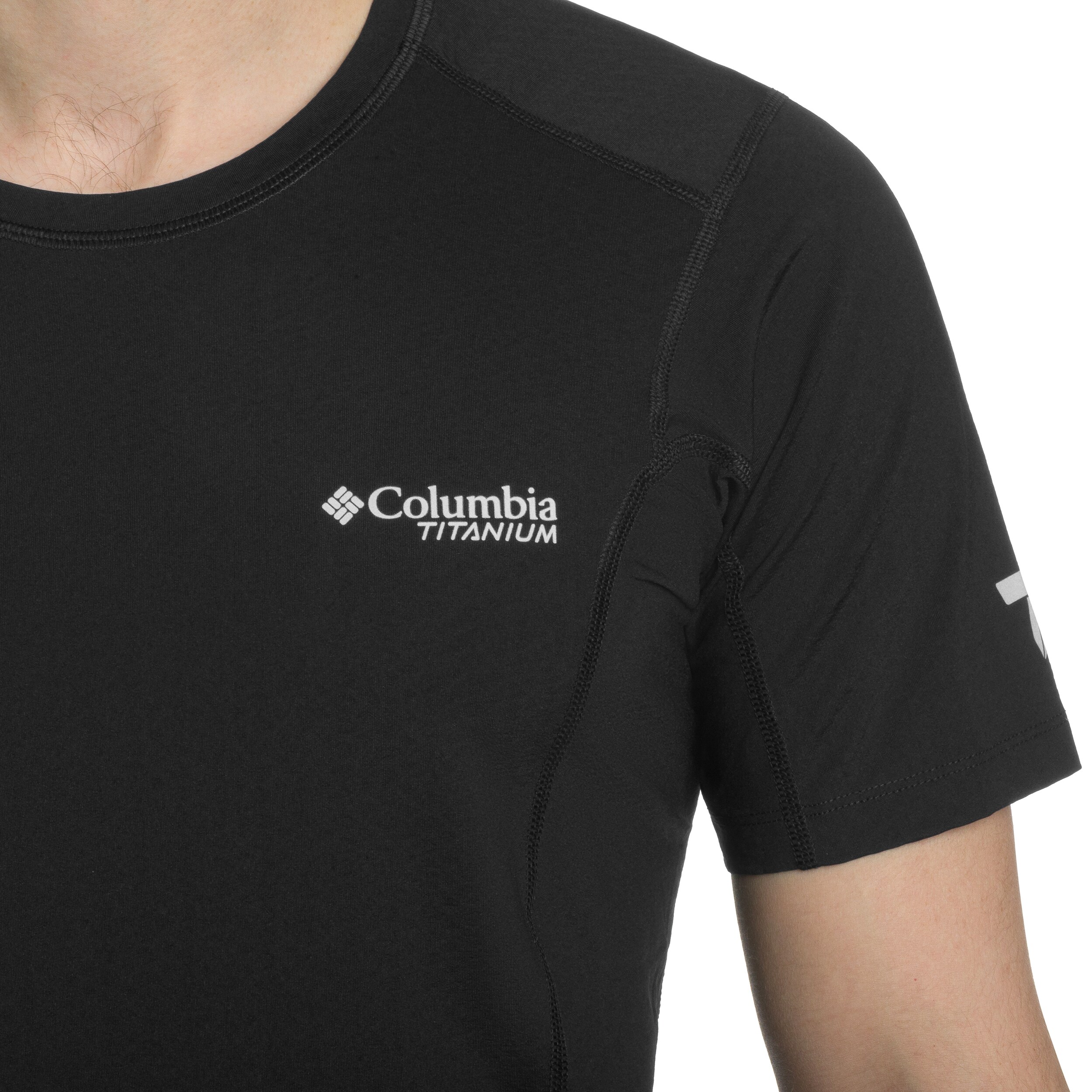 Термоактивна футболка Columbia Diamond Peak Pro Short Sleeve - Black