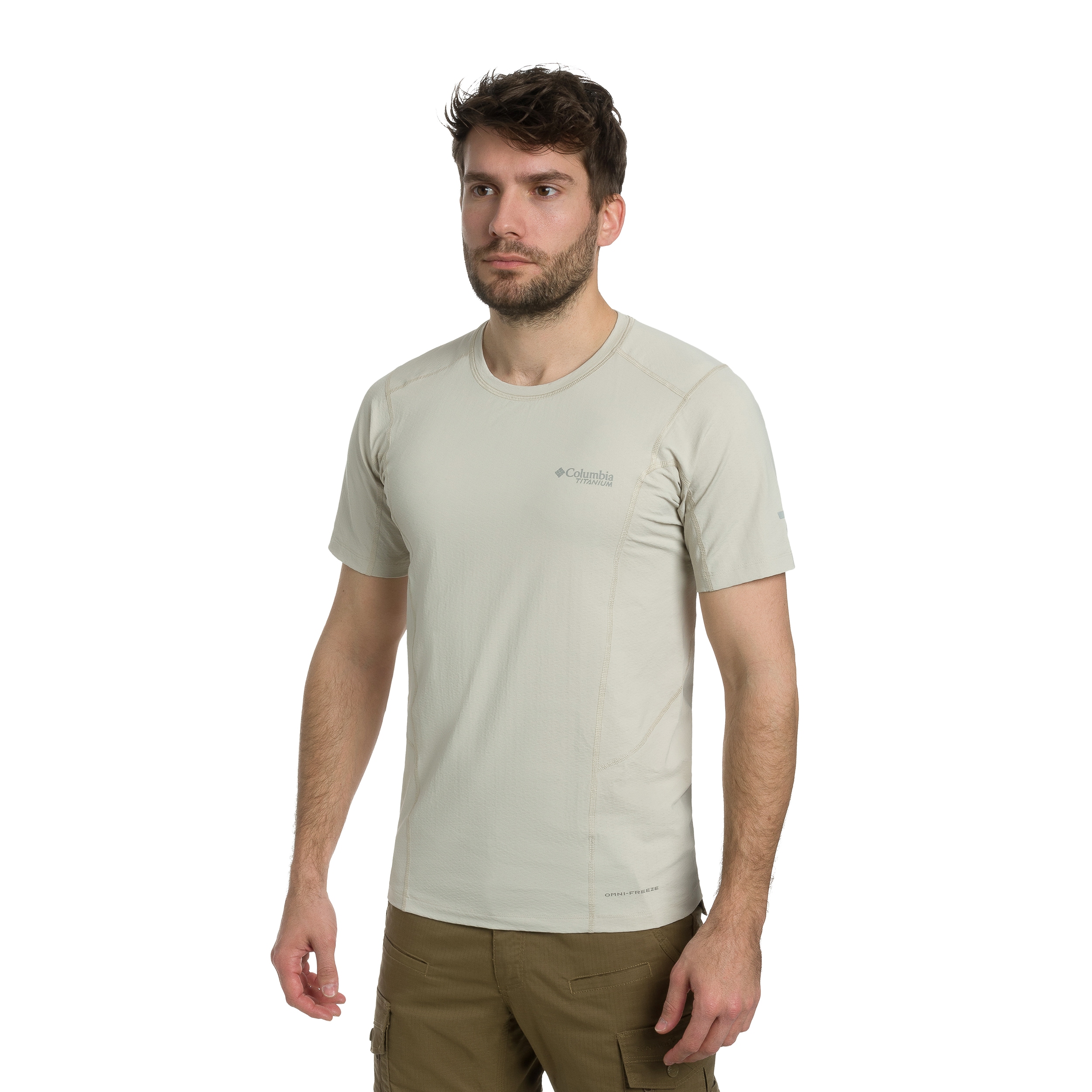 Термоактивна футболка Columbia Diamond Peak Pro Short Sleeve - Dark Stone
