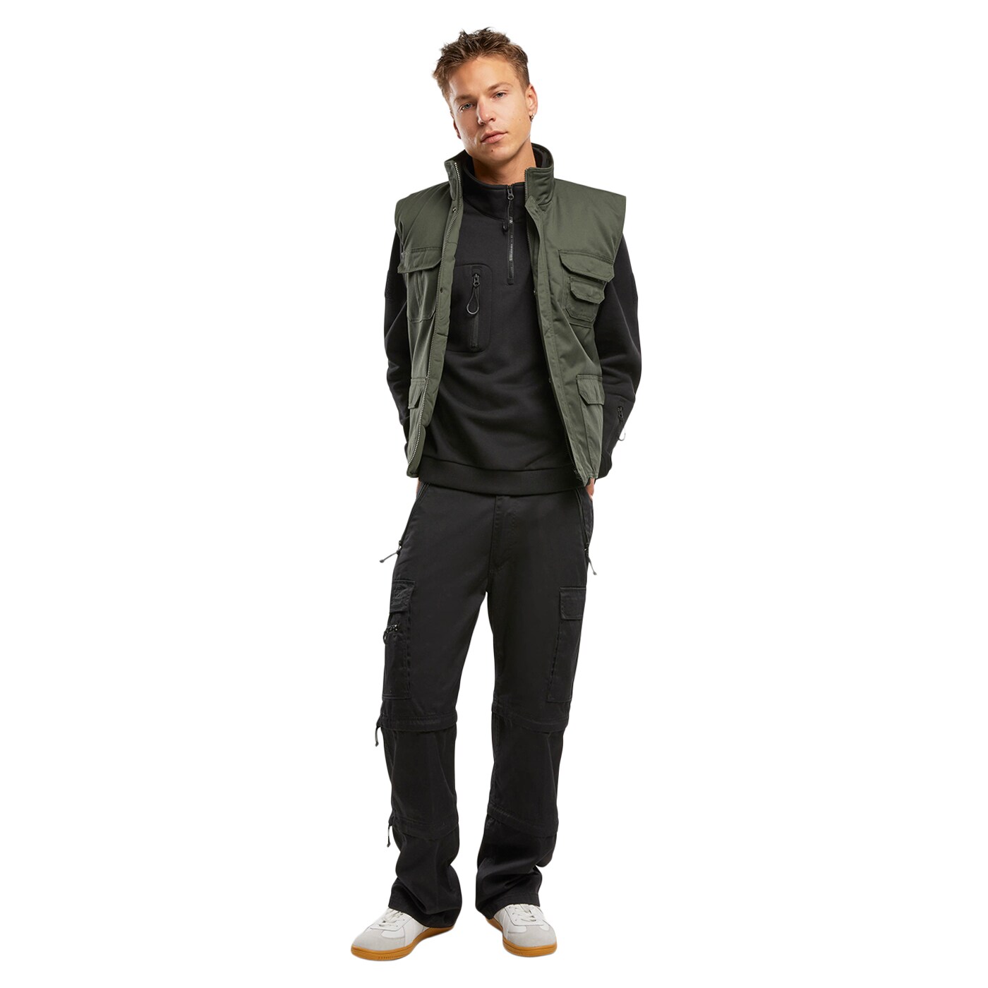 Безрукавка Brandit Safari Vest - Olive