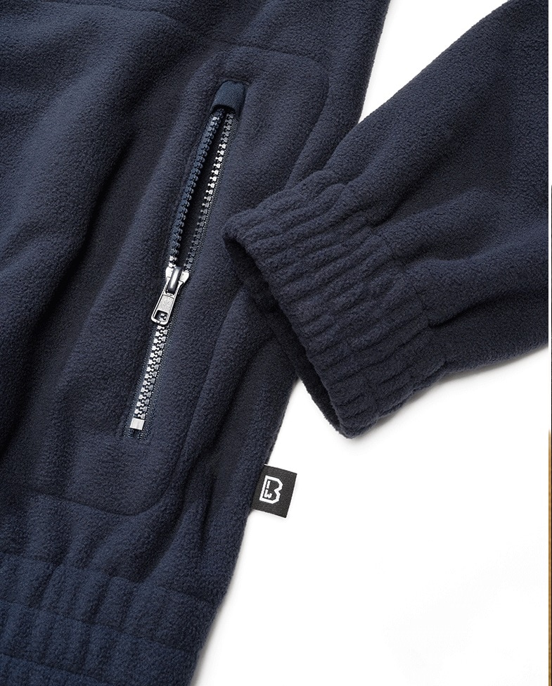 Флісова кофта Brandit Fleecejacket Combat - Navy