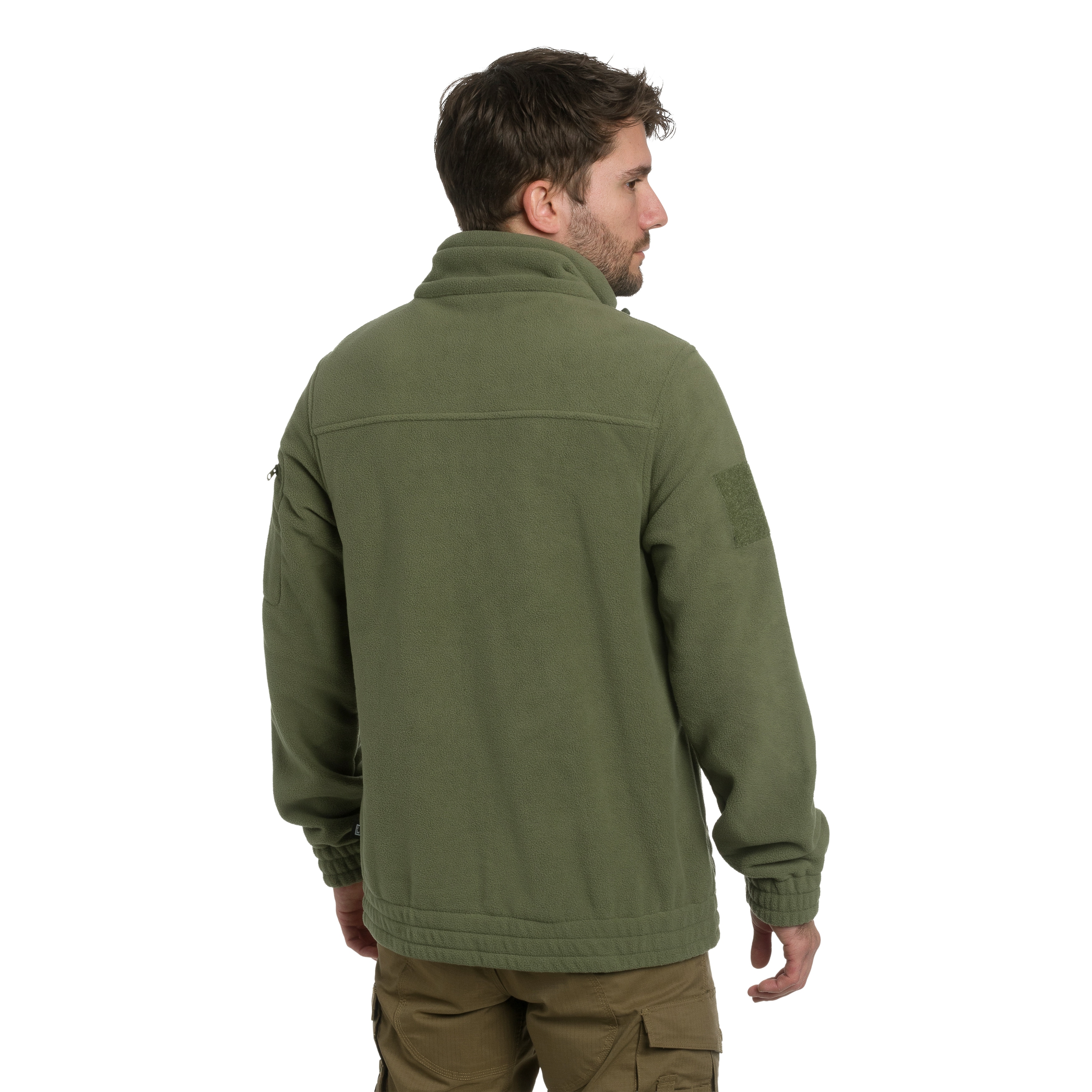 Флісова кофта Brandit Fleecejacket Combat - Olive