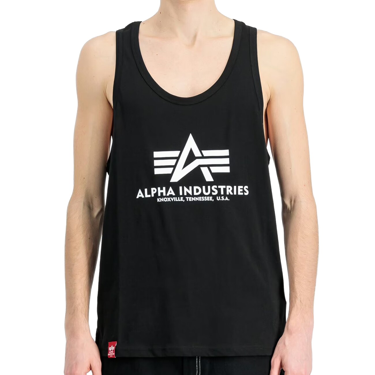 Майка Tank Top Alpha Industries Basic BB Big Logo - Black