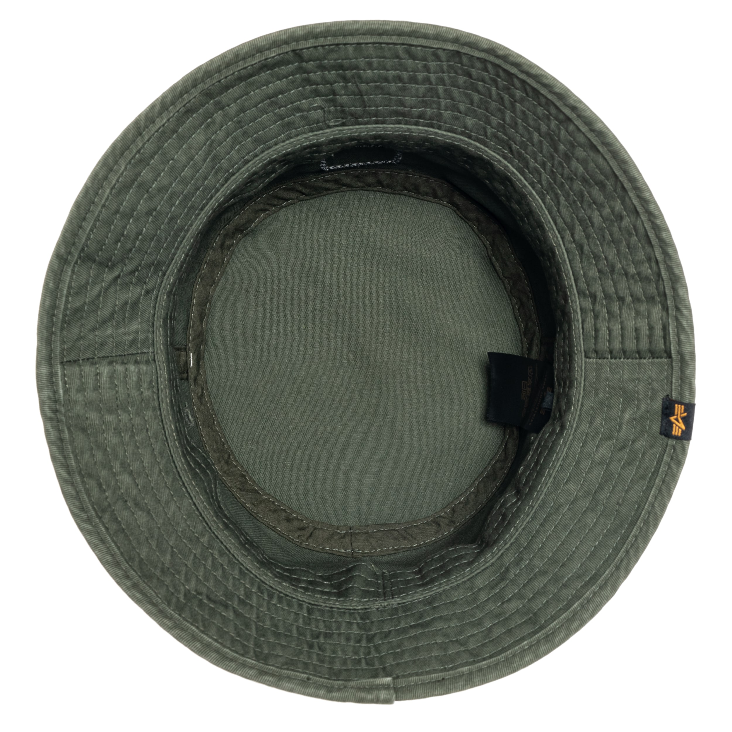 Капелюх Alpha Industries Washed Out Bucket Hat - Dark Olive