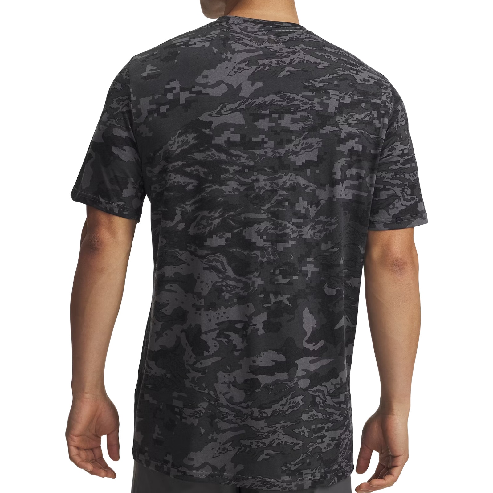 Футболка T-shirt Under Armour ABC Camo - Castlerock/Black