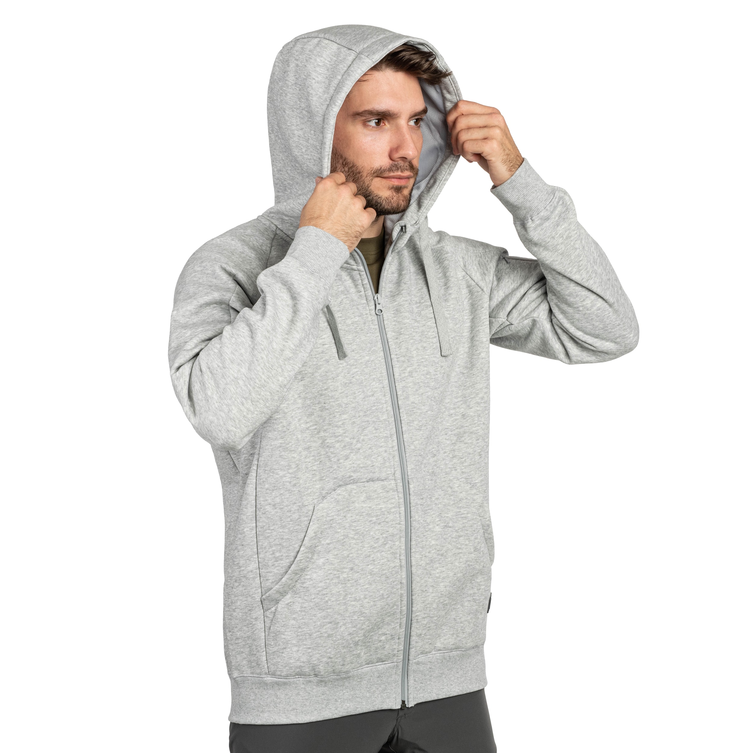 Кофта Helikon-Tex Urban Tactical Hoodie Lite - Light Grey Melange