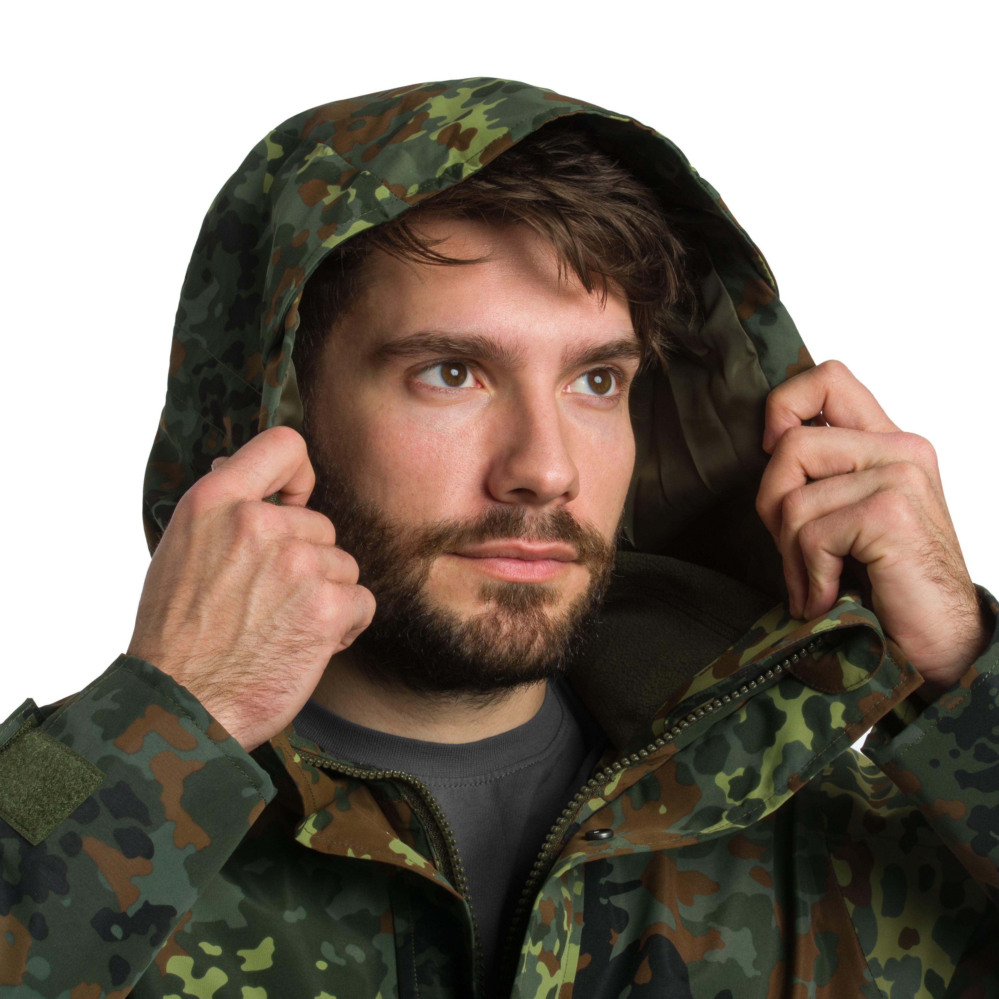 Куртка Mil-Tec ECWCS Wet Weather Gen.II з підкладкою - Flecktarn