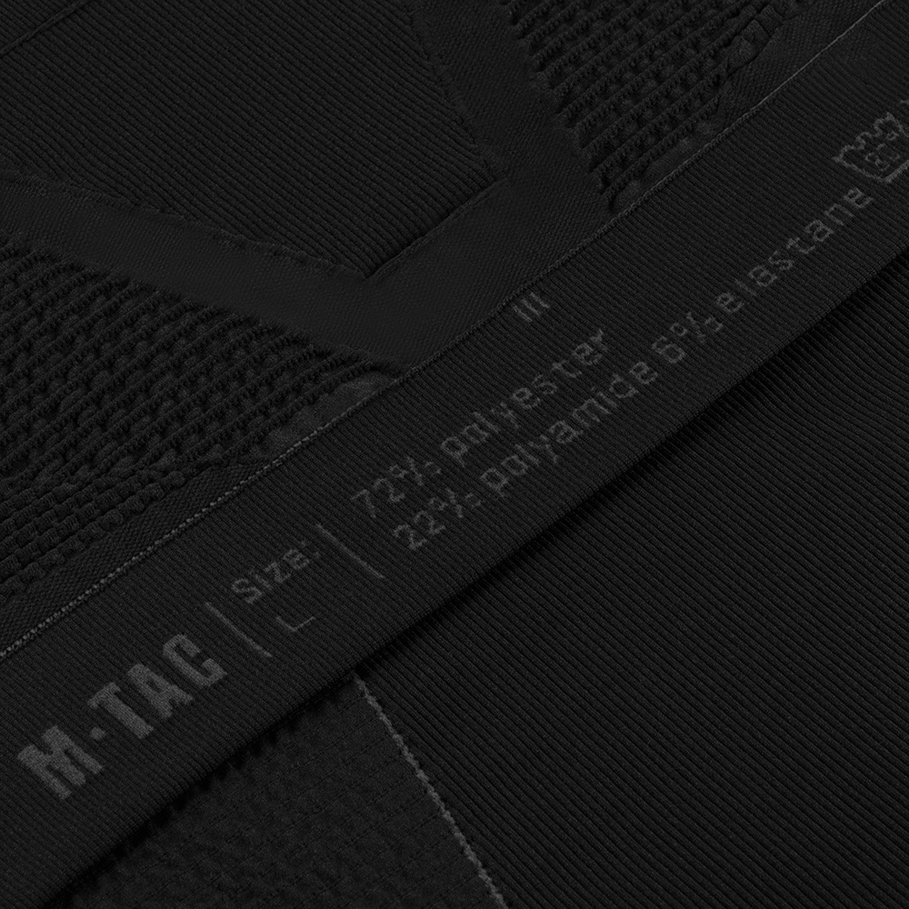 Термоактивна футболка M-Tac Long Sleeve - Black/Dark Grey