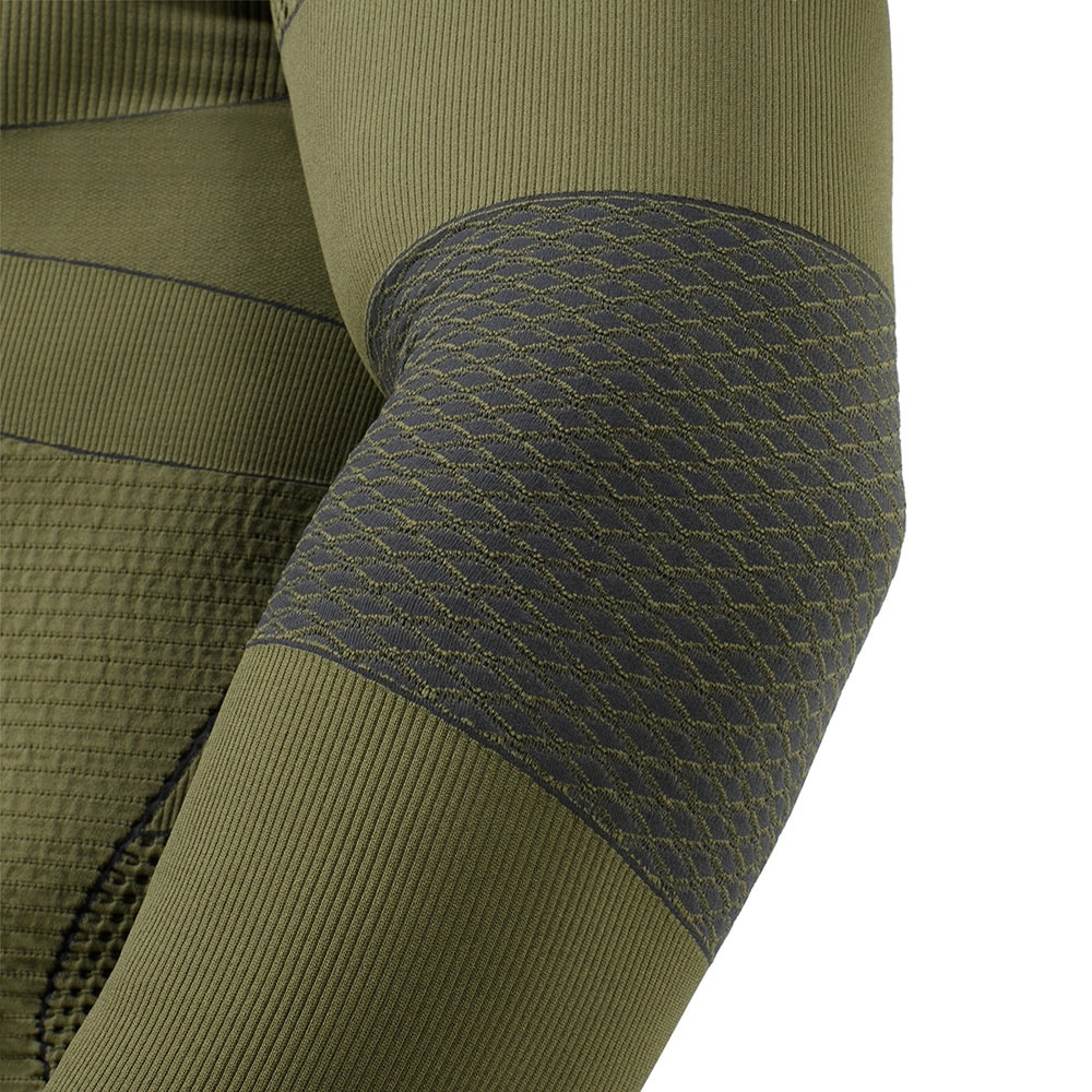 Термоактивна футболка M-Tac Long Sleeve - Ranger Green/Dark Grey
