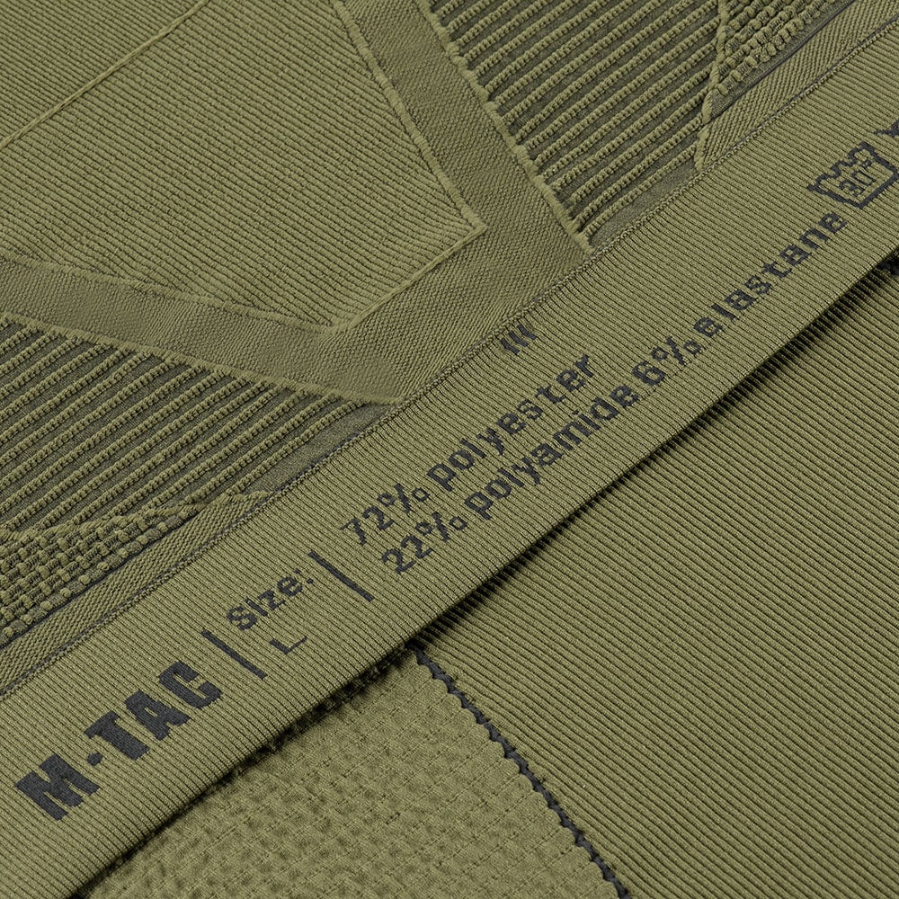 Термоактивна футболка M-Tac Long Sleeve - Ranger Green/Dark Grey