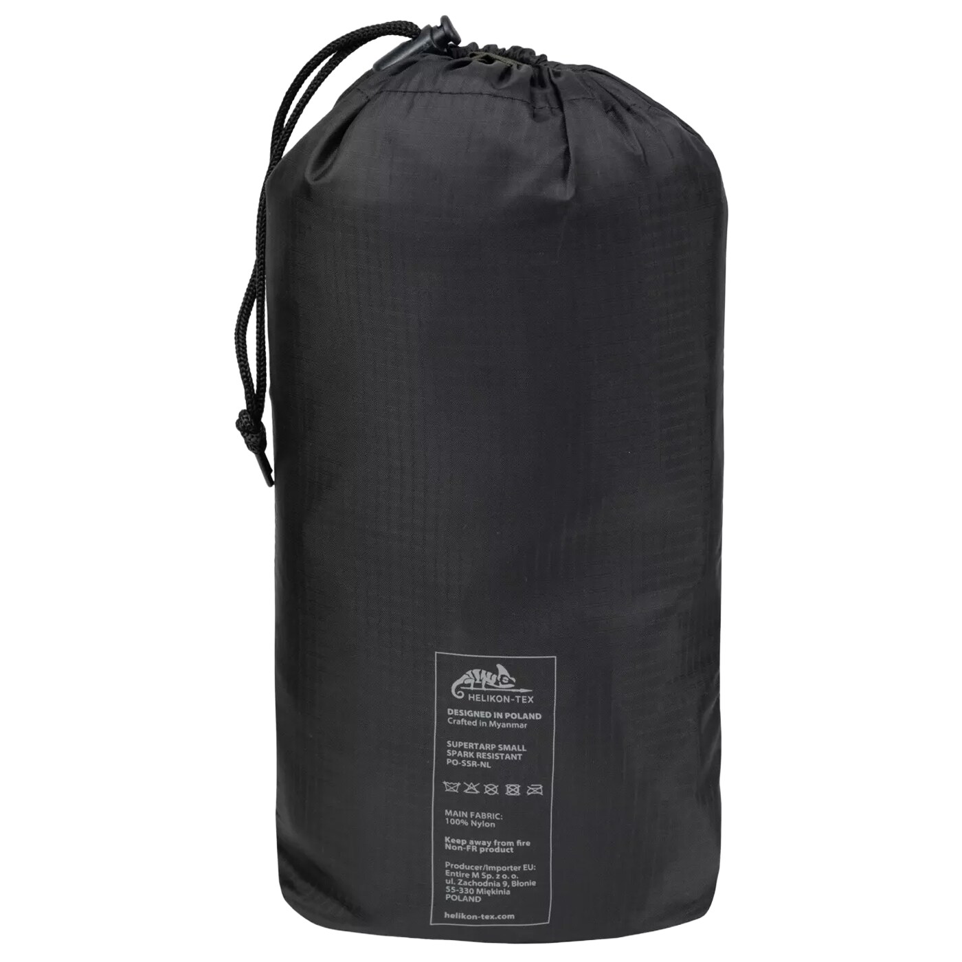 Тент Helikon-Tex Supertarp Small Spark Resistant - Black
