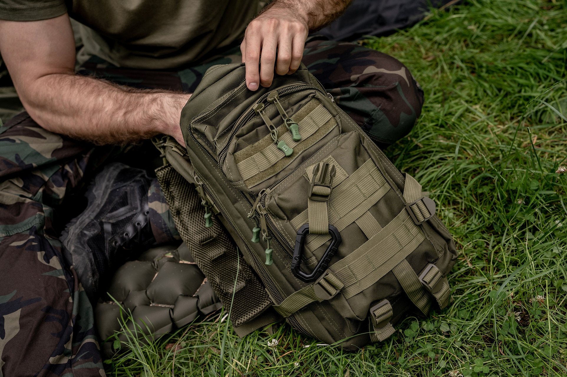 Карабін Badger Outdoor CAR-15 Black - 2 шт.