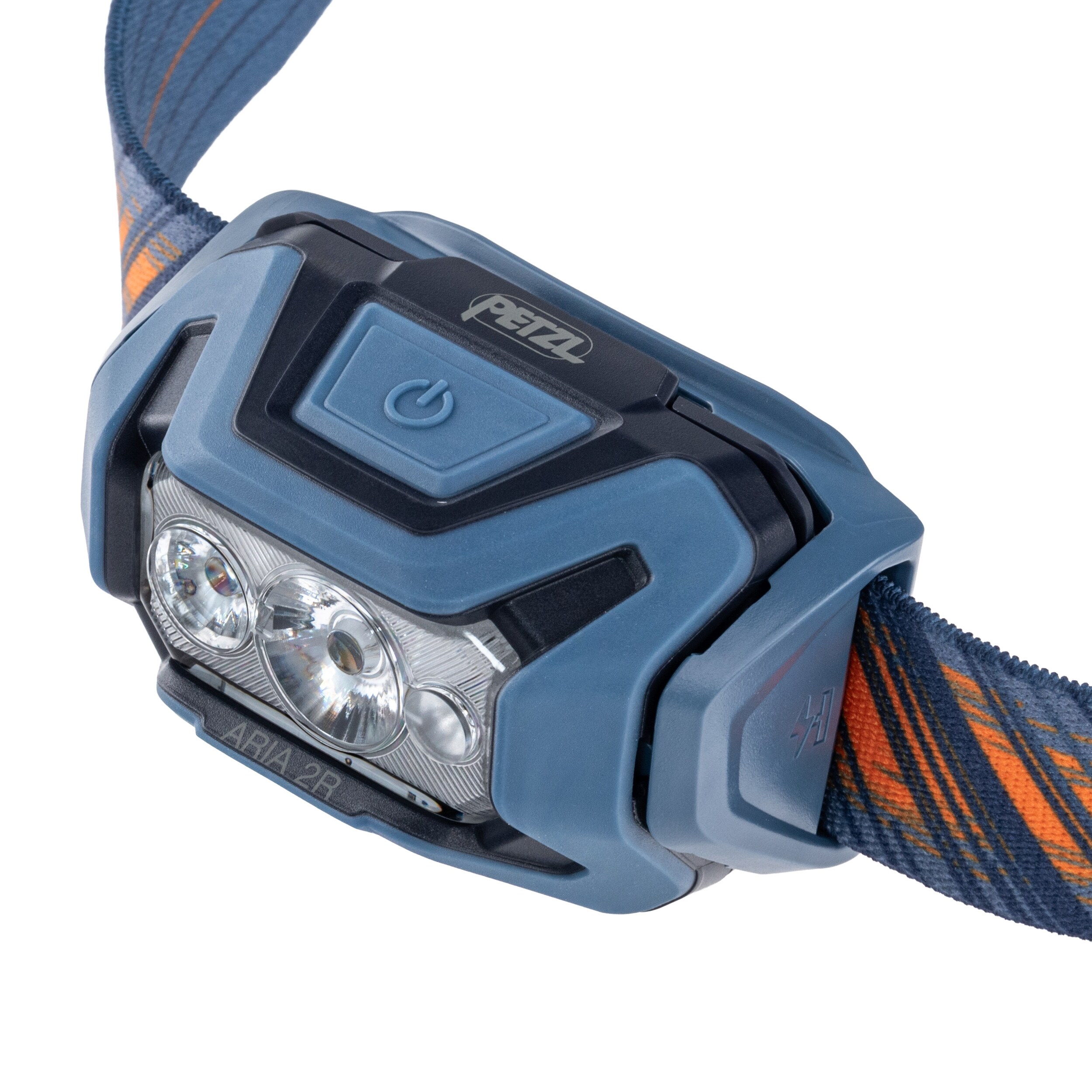 Налобний ліхтарик Petzl Aria 2R RGB Blue - 625 люменів