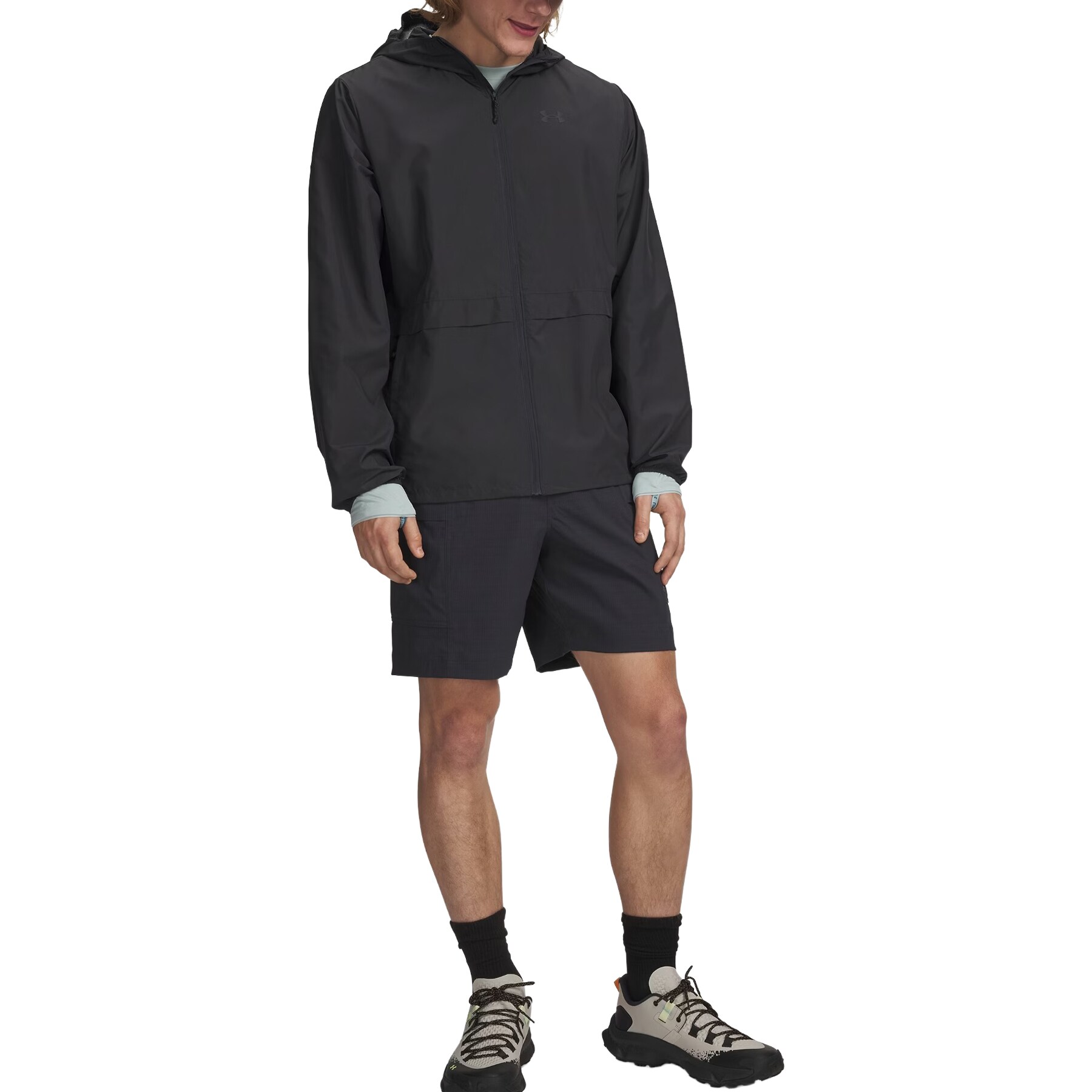 Шорти Under Armour Explor Hike - Anthracite/Black