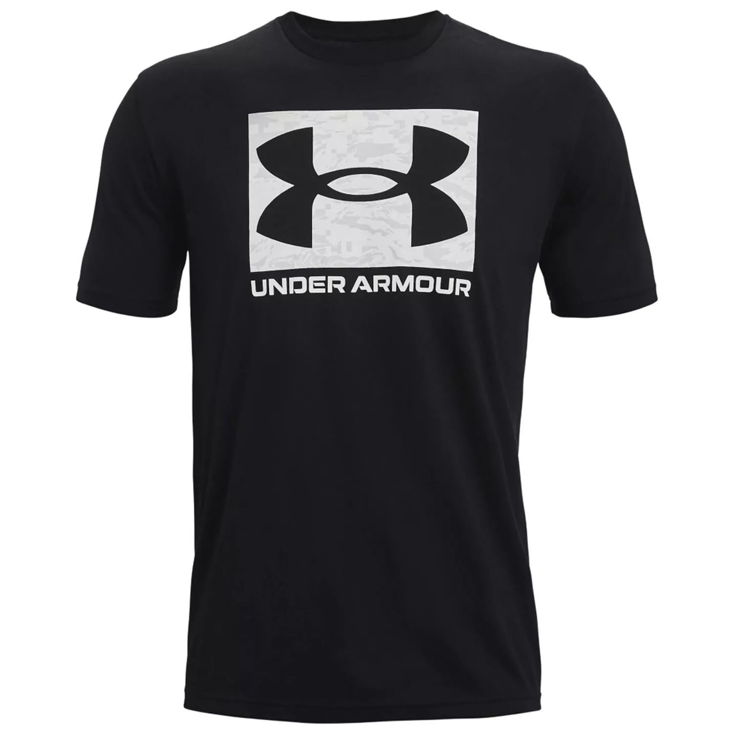 Футболка T-shirt Under Armour UA ABC Camo Boxed Logo - Black/White