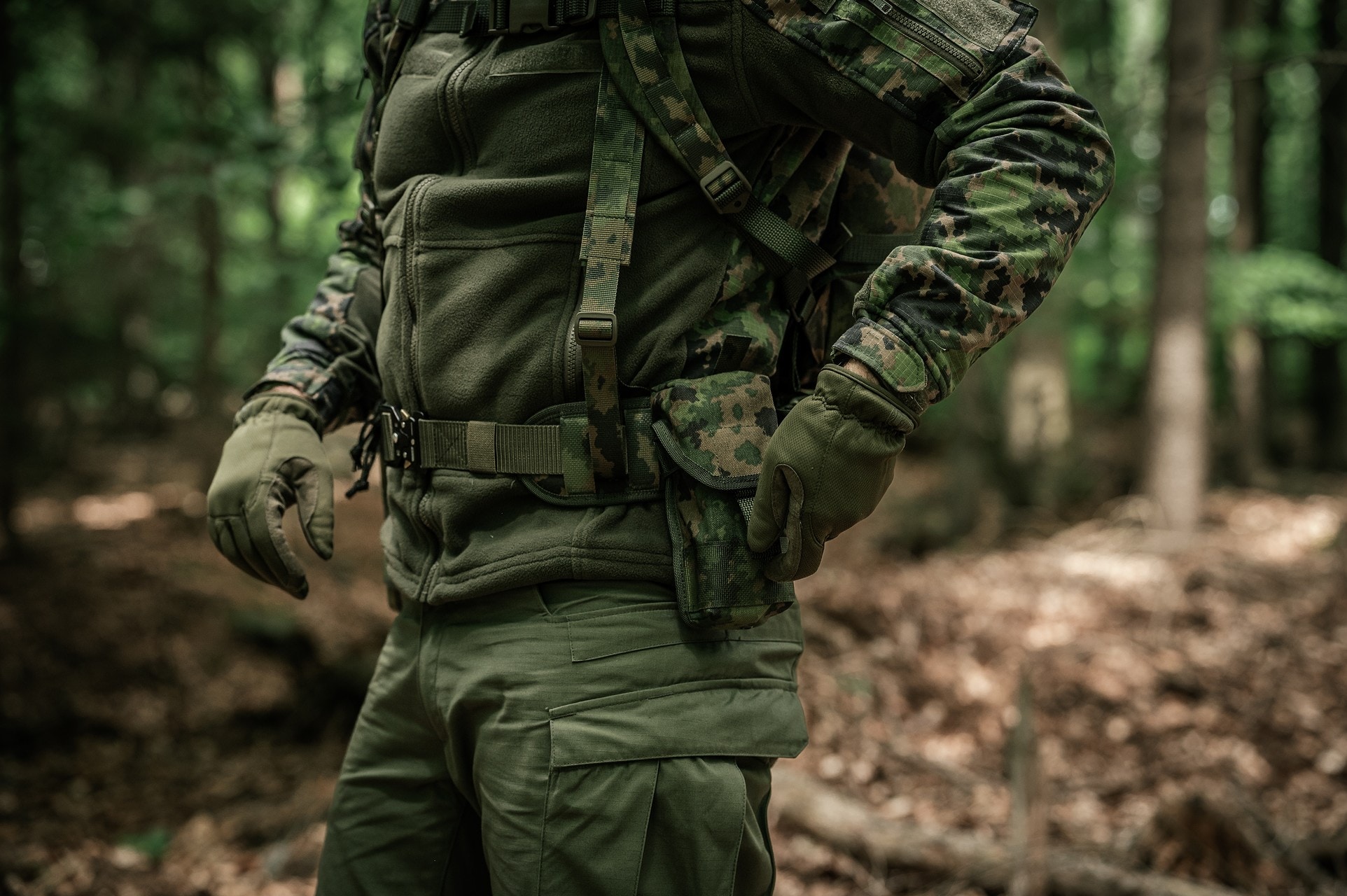 Модульний рукав Savotta Valjas Slim Belt Pad - M05 Finnish Woodland Camo