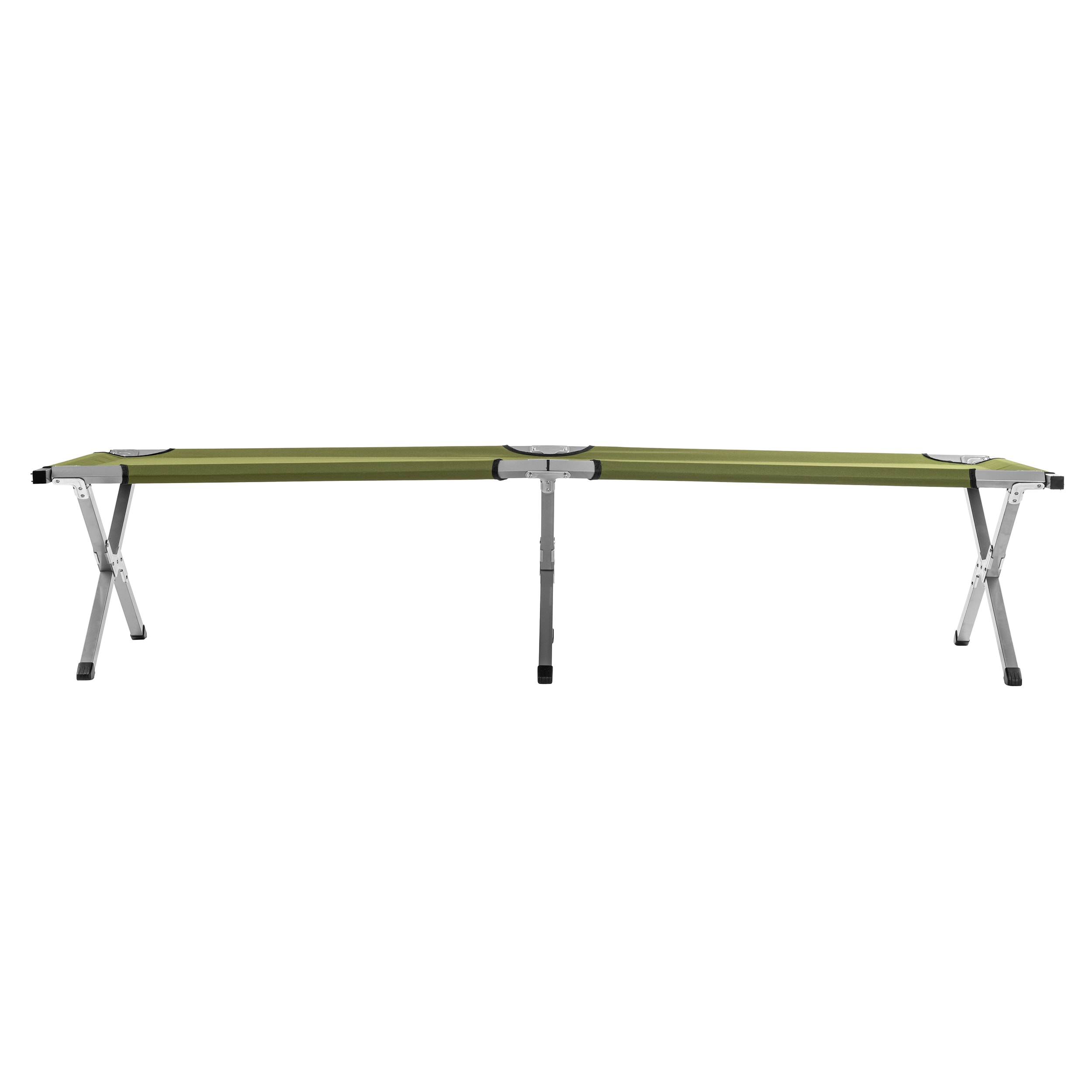 Складане польове ліжко MFH US зі сталі Olive - 190 x 60 см