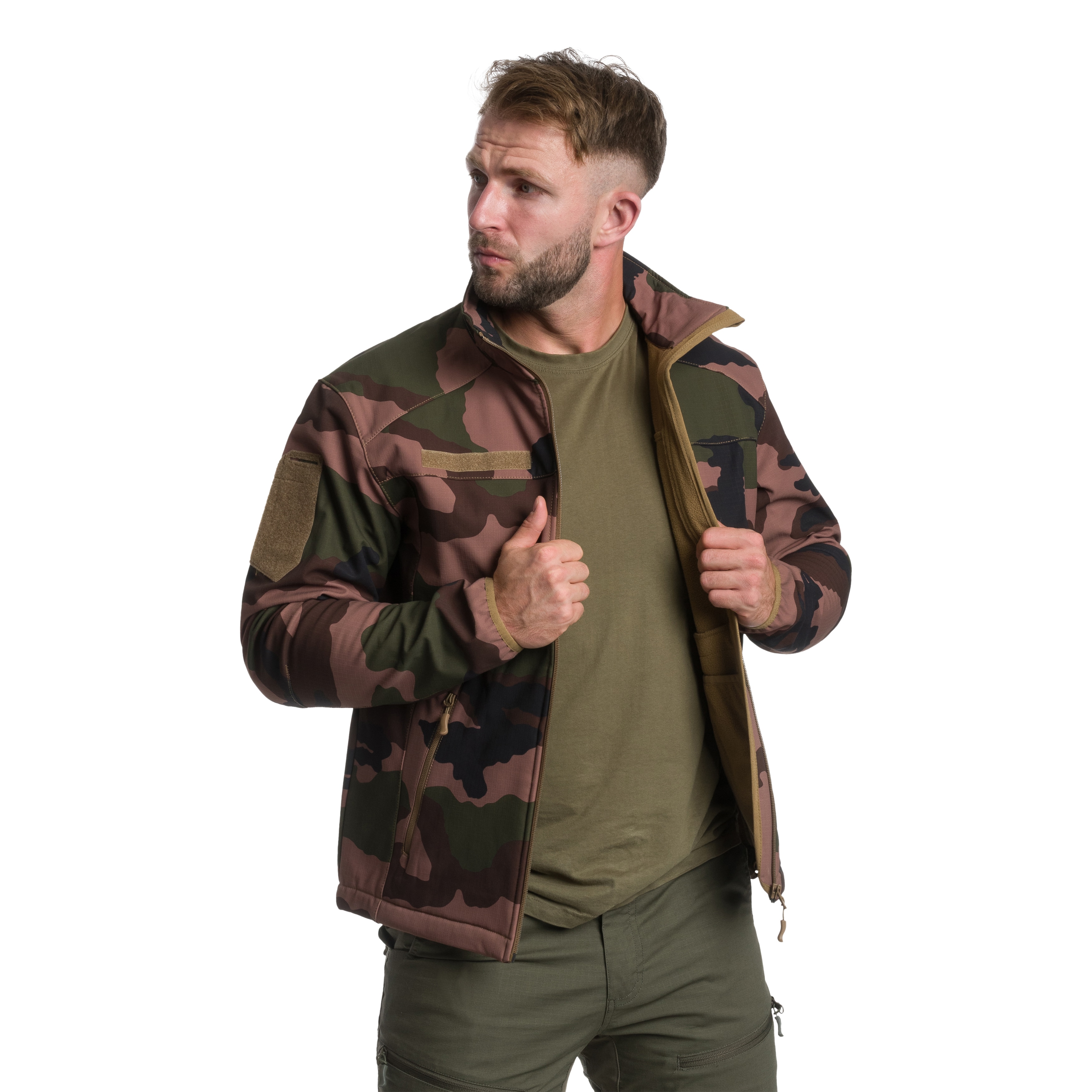 Куртка A10 Equipment Softshell Fighter - CCE Camo